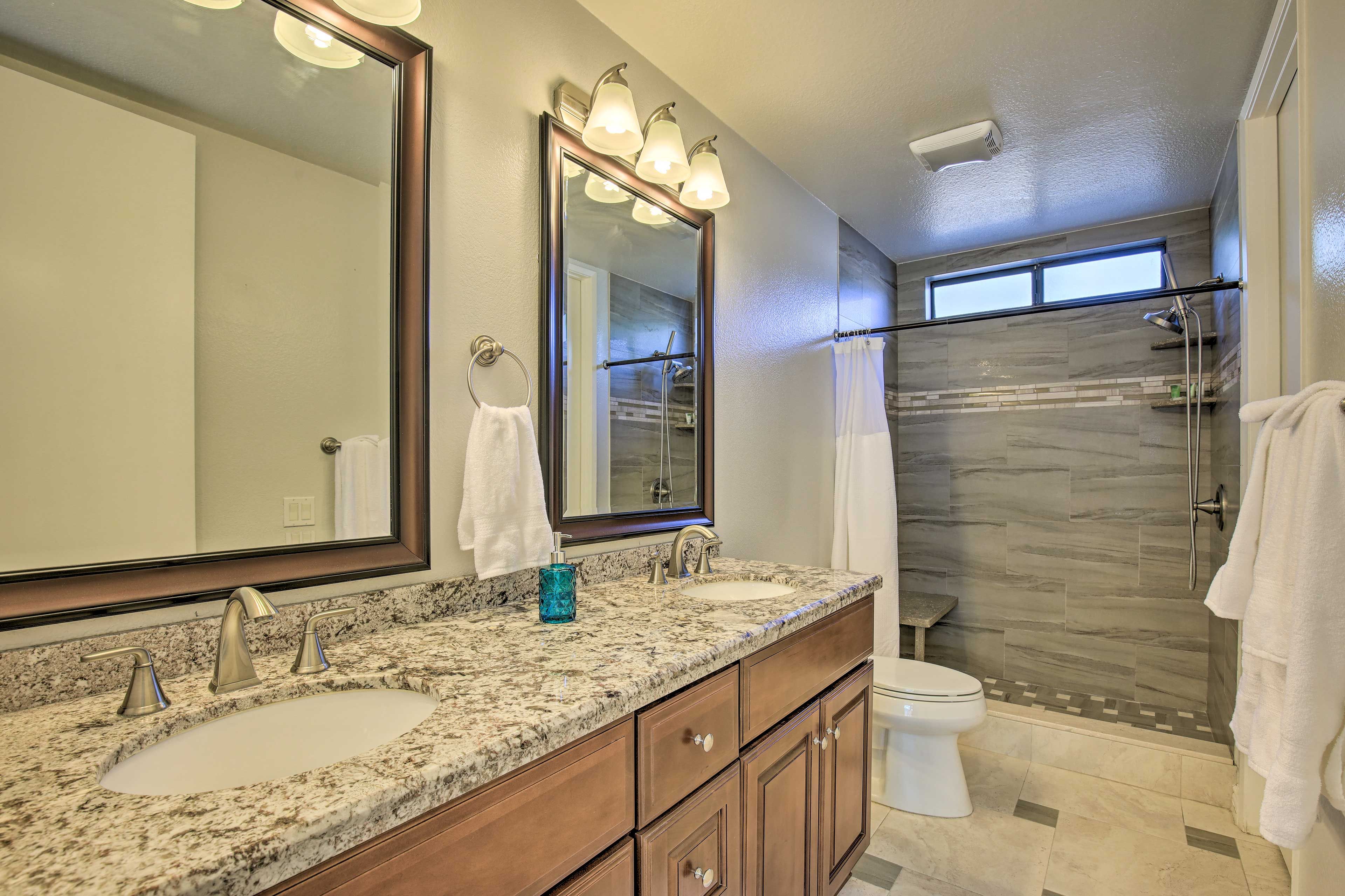 Full Bathroom | Walk-In Shower