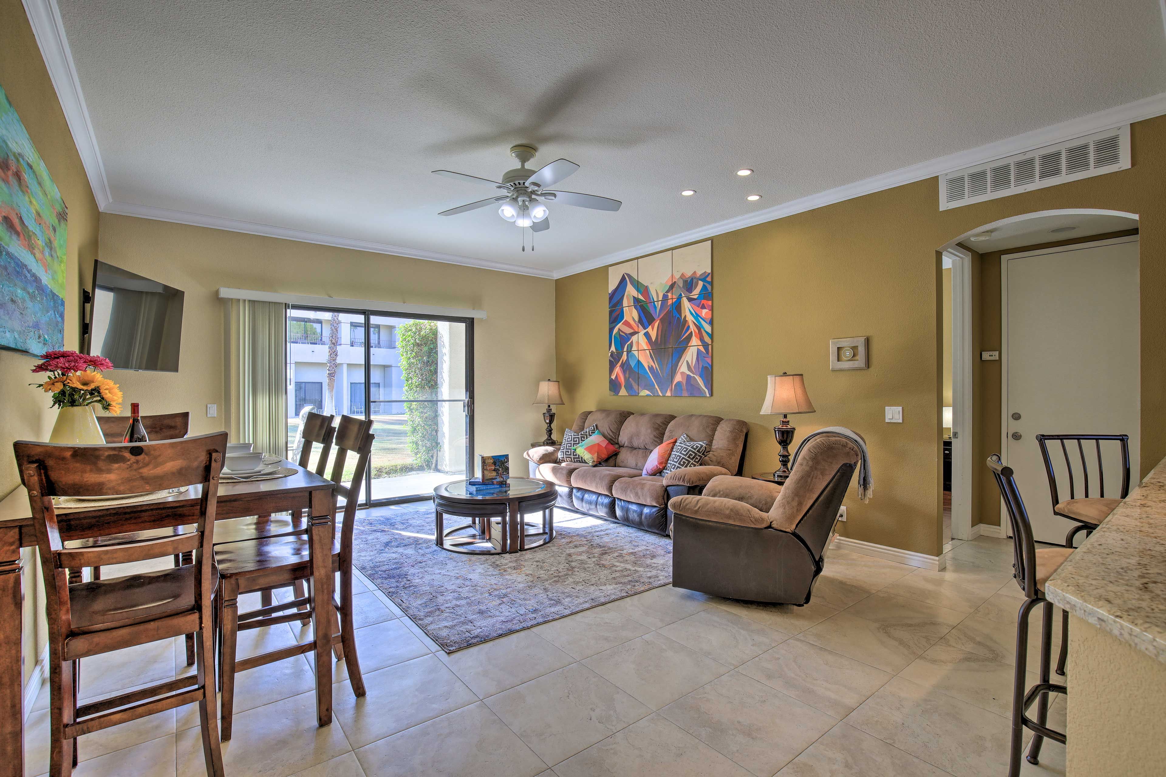 Interior | Free WiFi | Central Heating & Air Conditioning