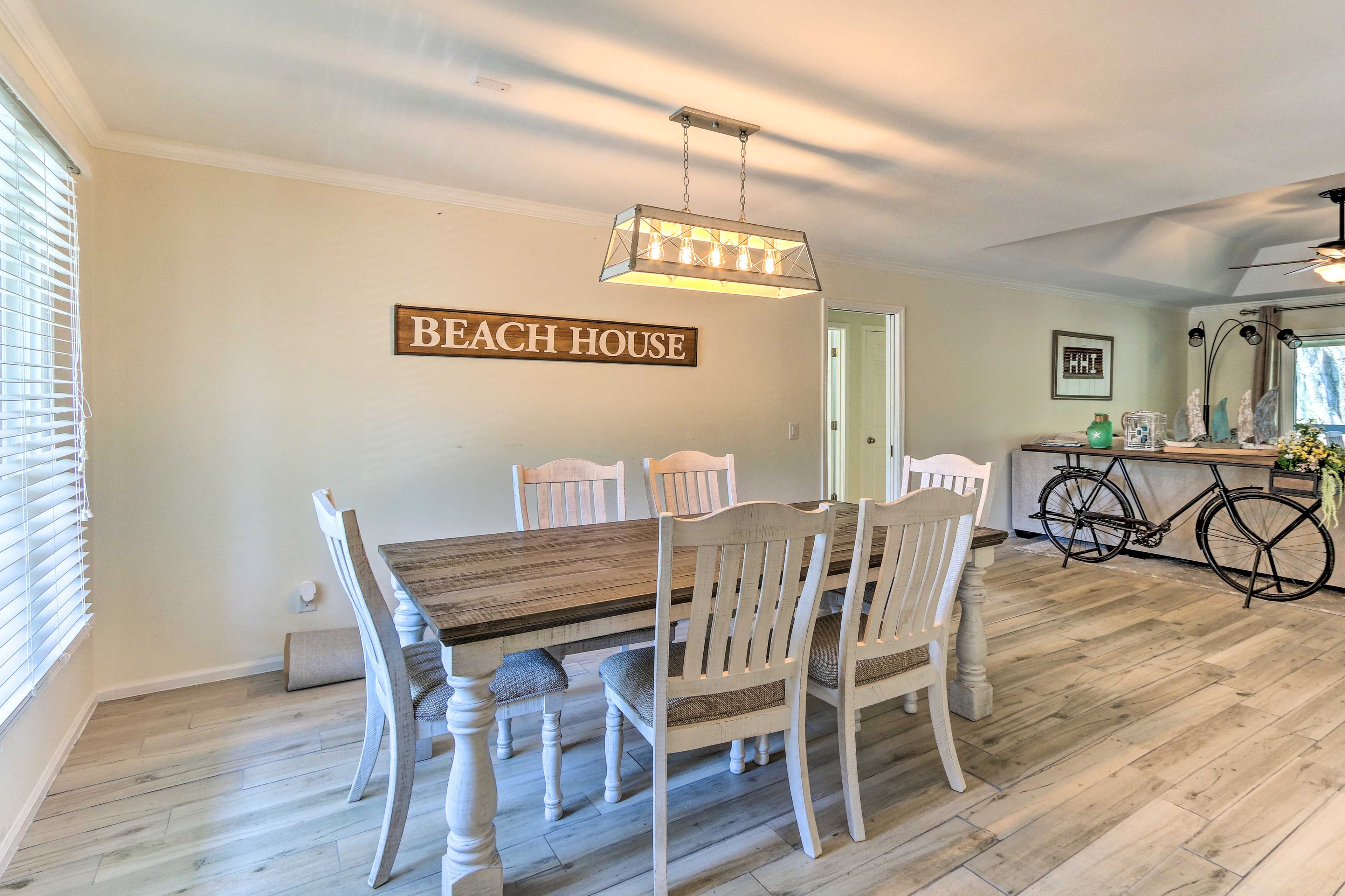 Enjoy home-cooked meals with loved ones each night.