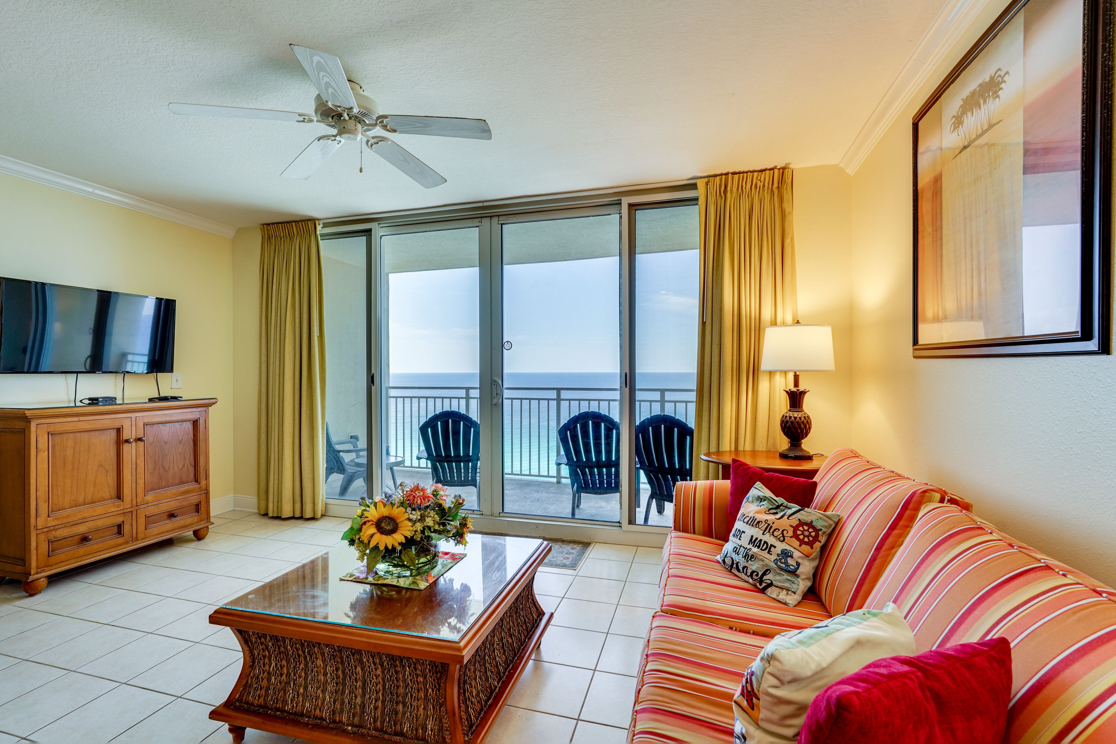 Panama City Beach Vacation Rental | 1BR | 1BA | 792 Sq Ft | Step-Free Access