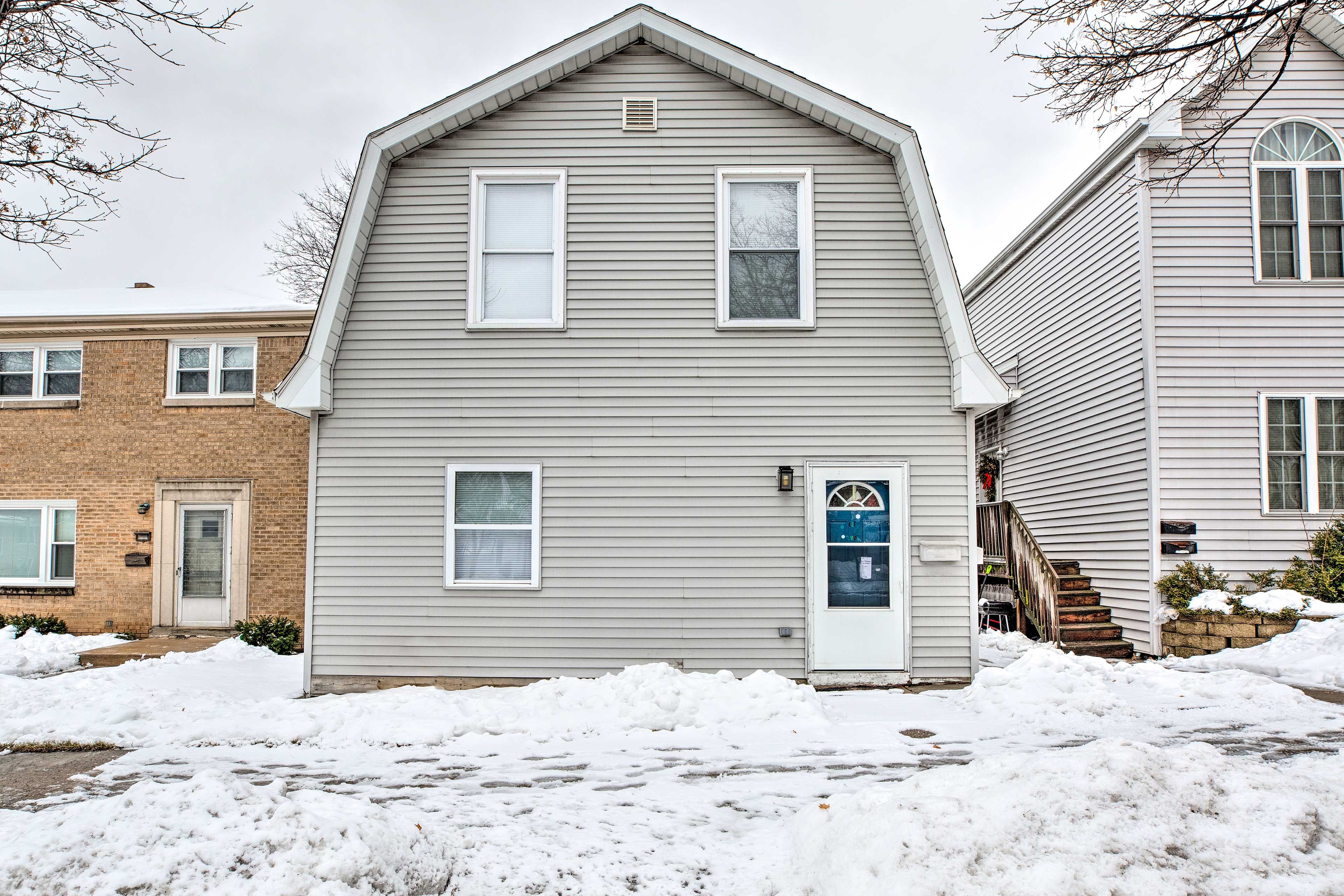The apartment is located on the second floor.