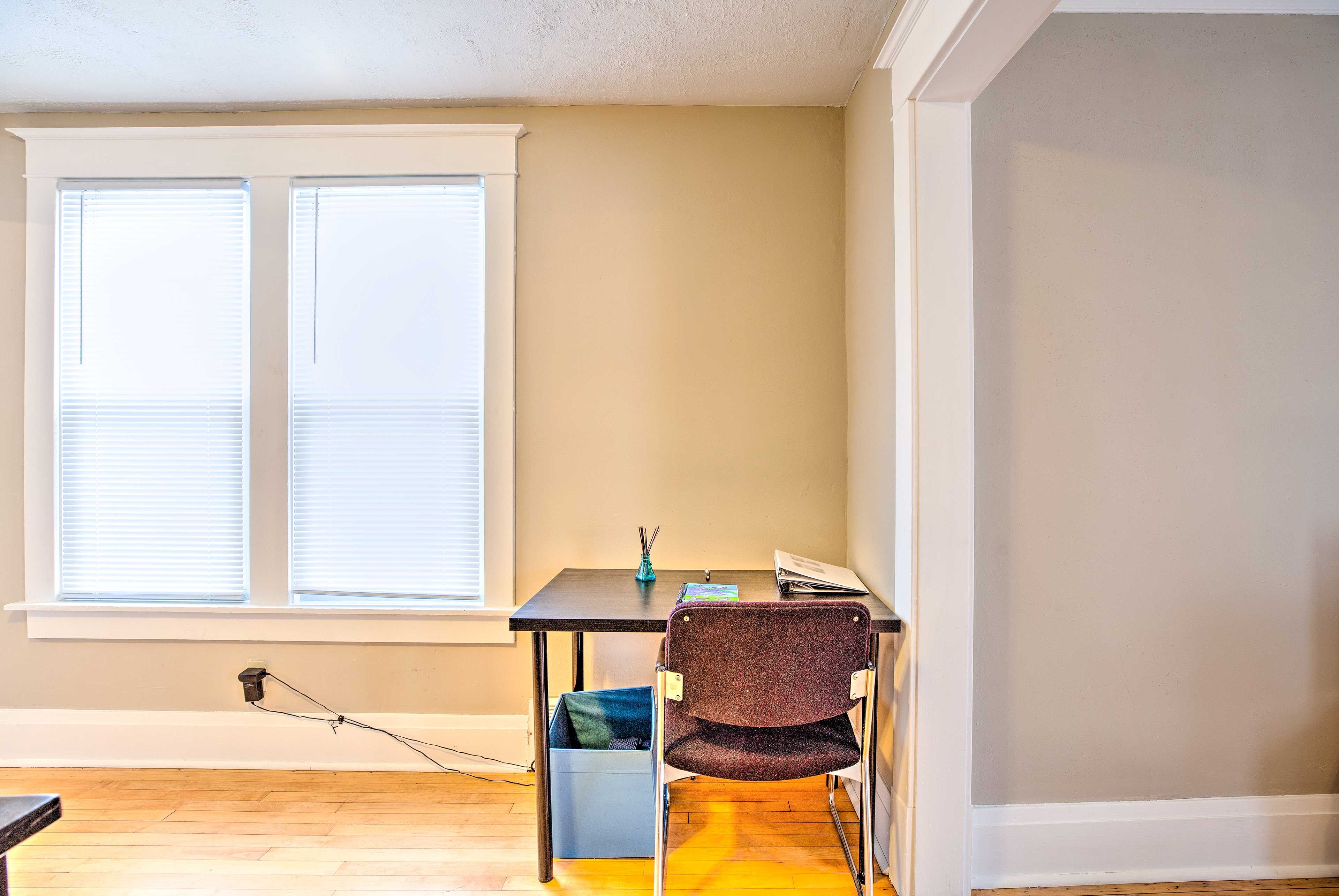 This home is great for business travelers.