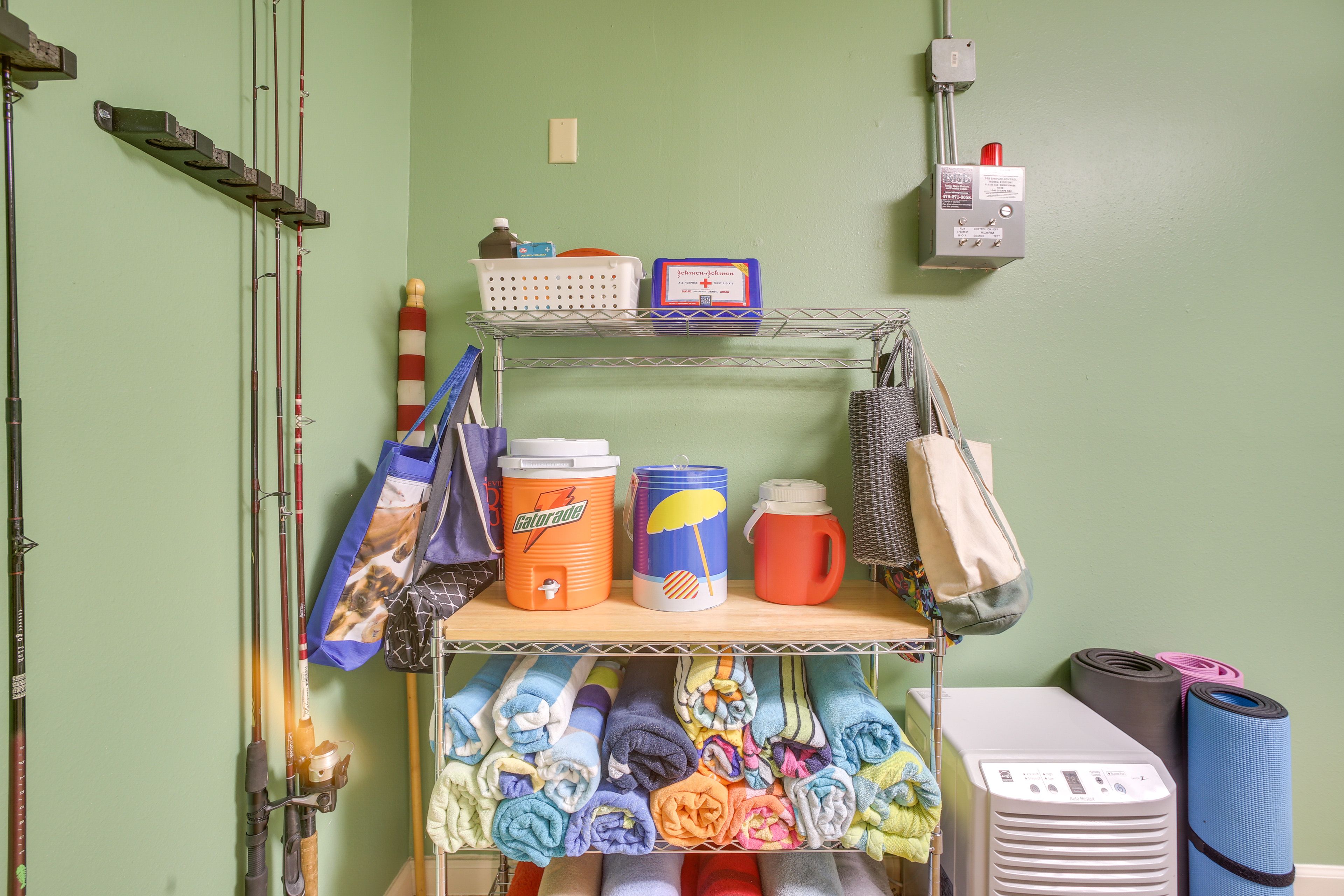 Beach Towels Provided