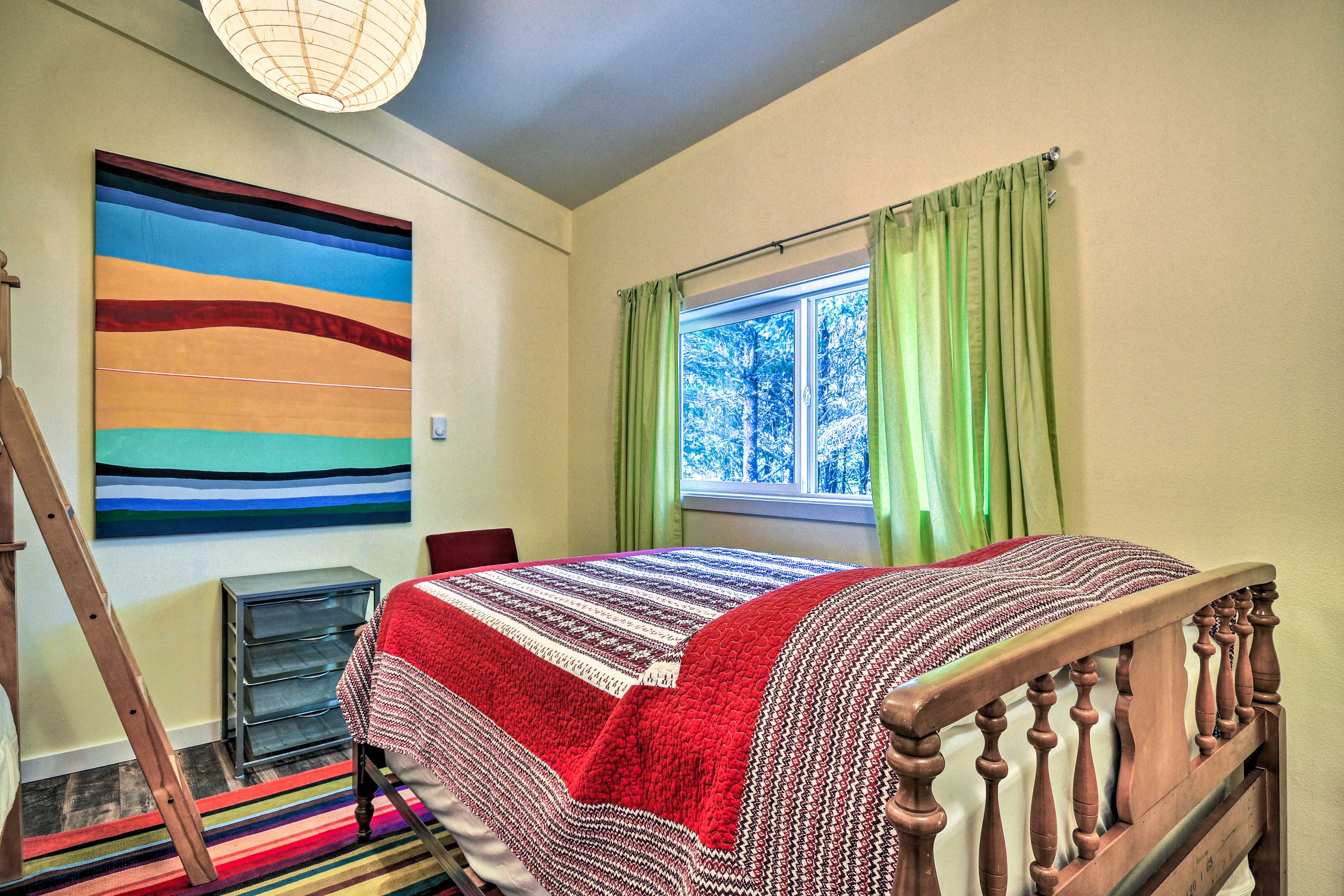 Bedroom 5 | Full Bed | Twin Bunk Bed