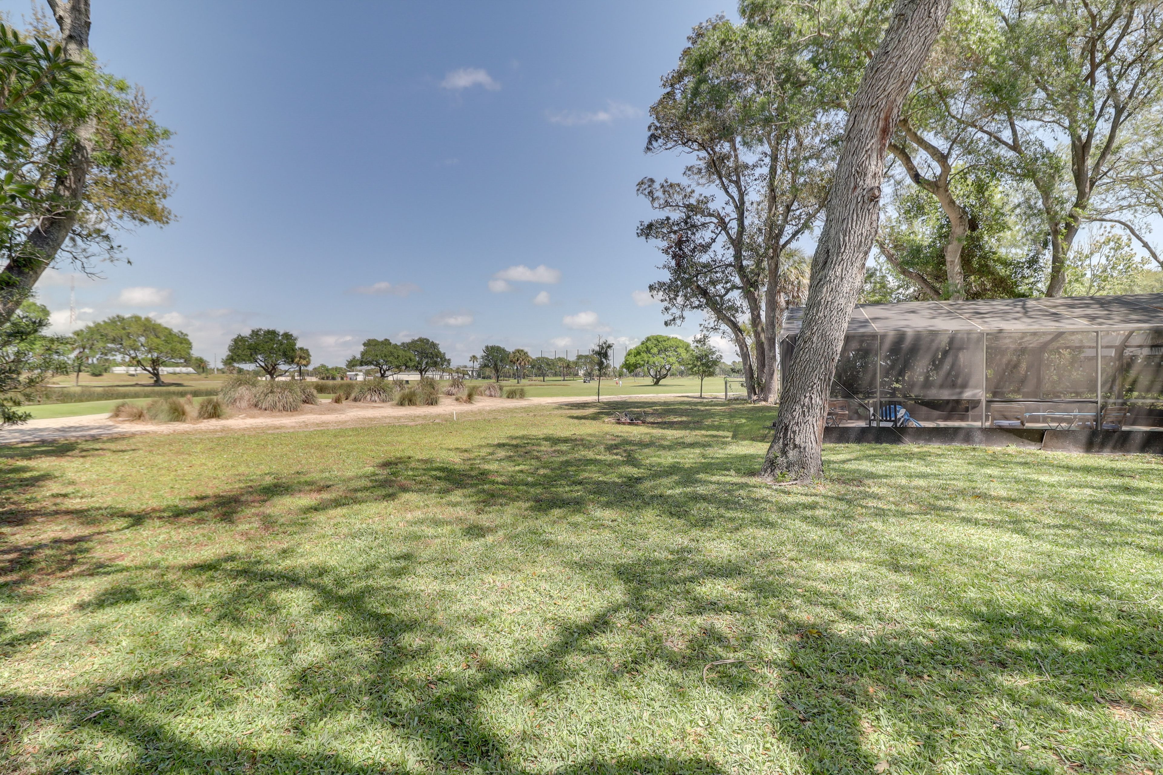 Private Yard | Golf Course Views