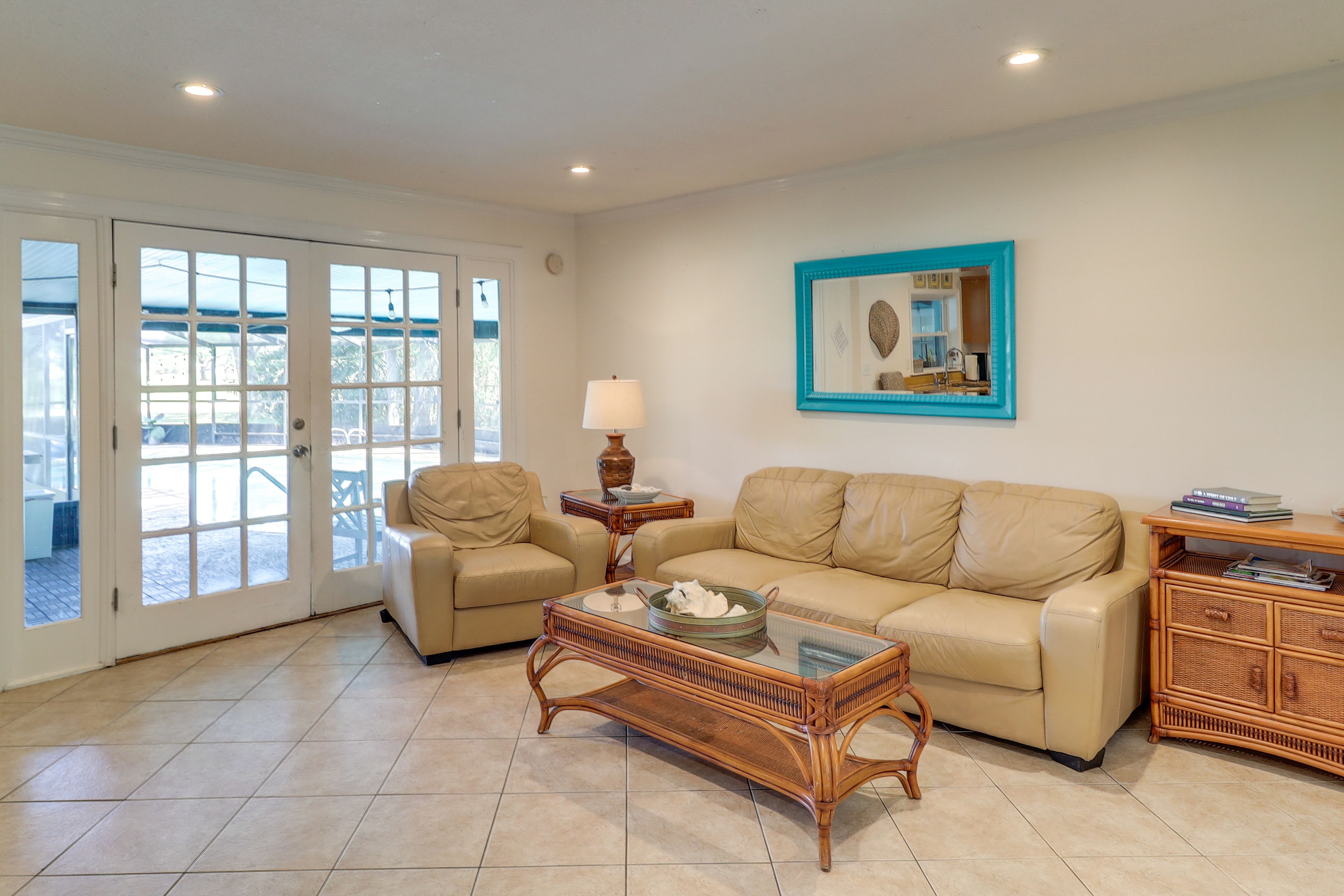 Sitting Room | Patio Access