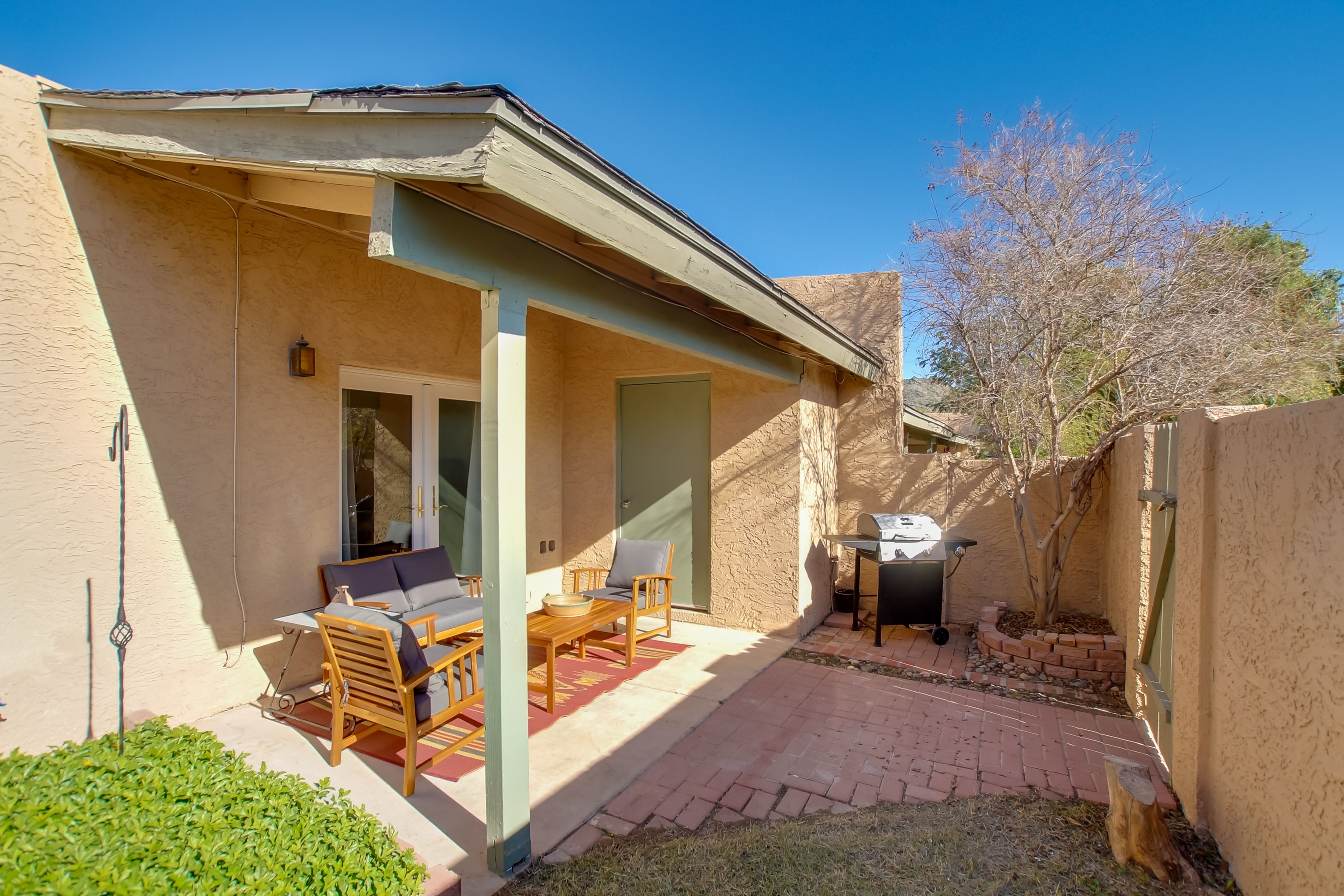 Furnished Patio w/ Seating | Gas Grill