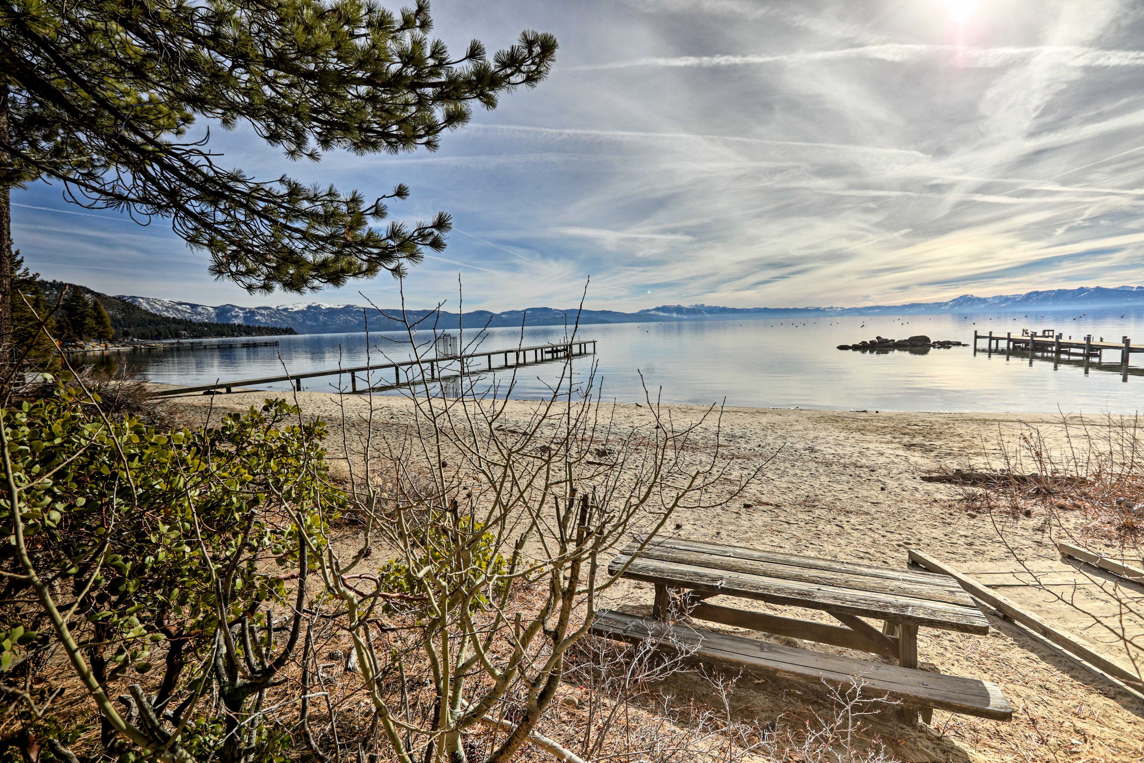 Pack a picnic for the beach, just in time for sunset.