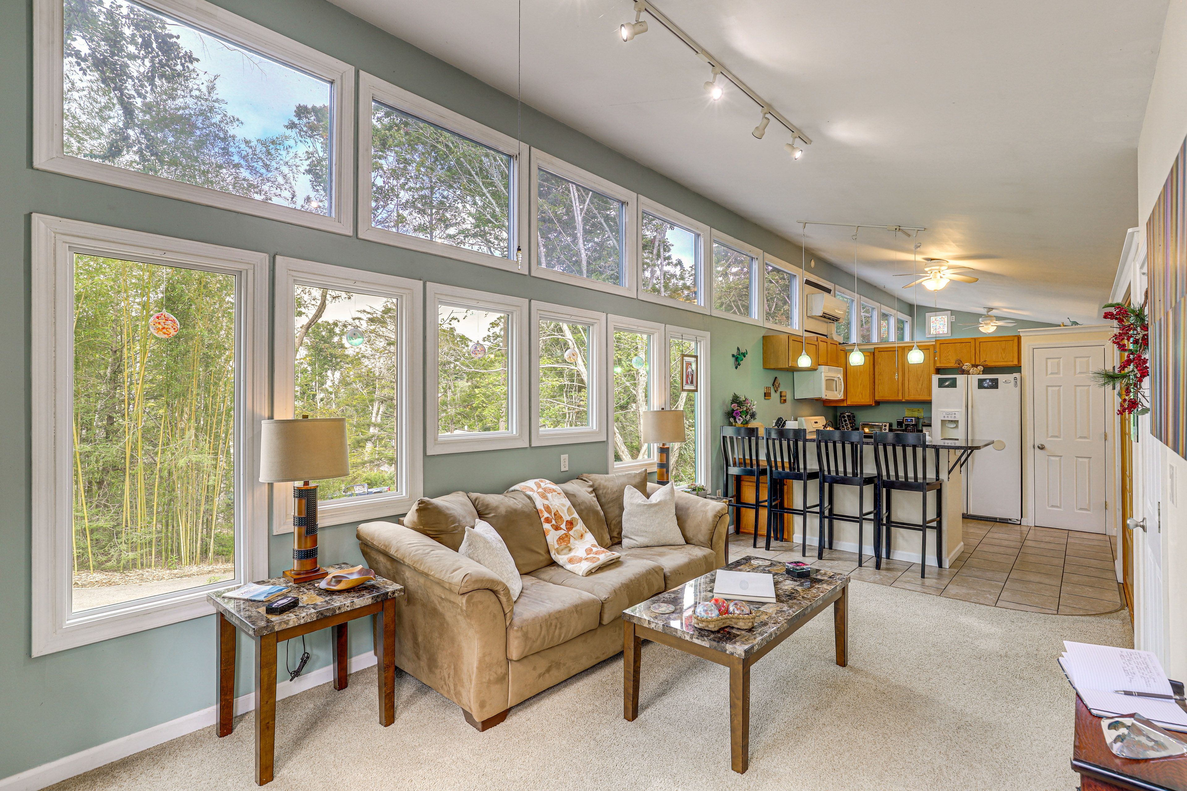 Asheville Vacation Rental | 2BR | 1BA | Step-Free Access | 875 Sq Ft