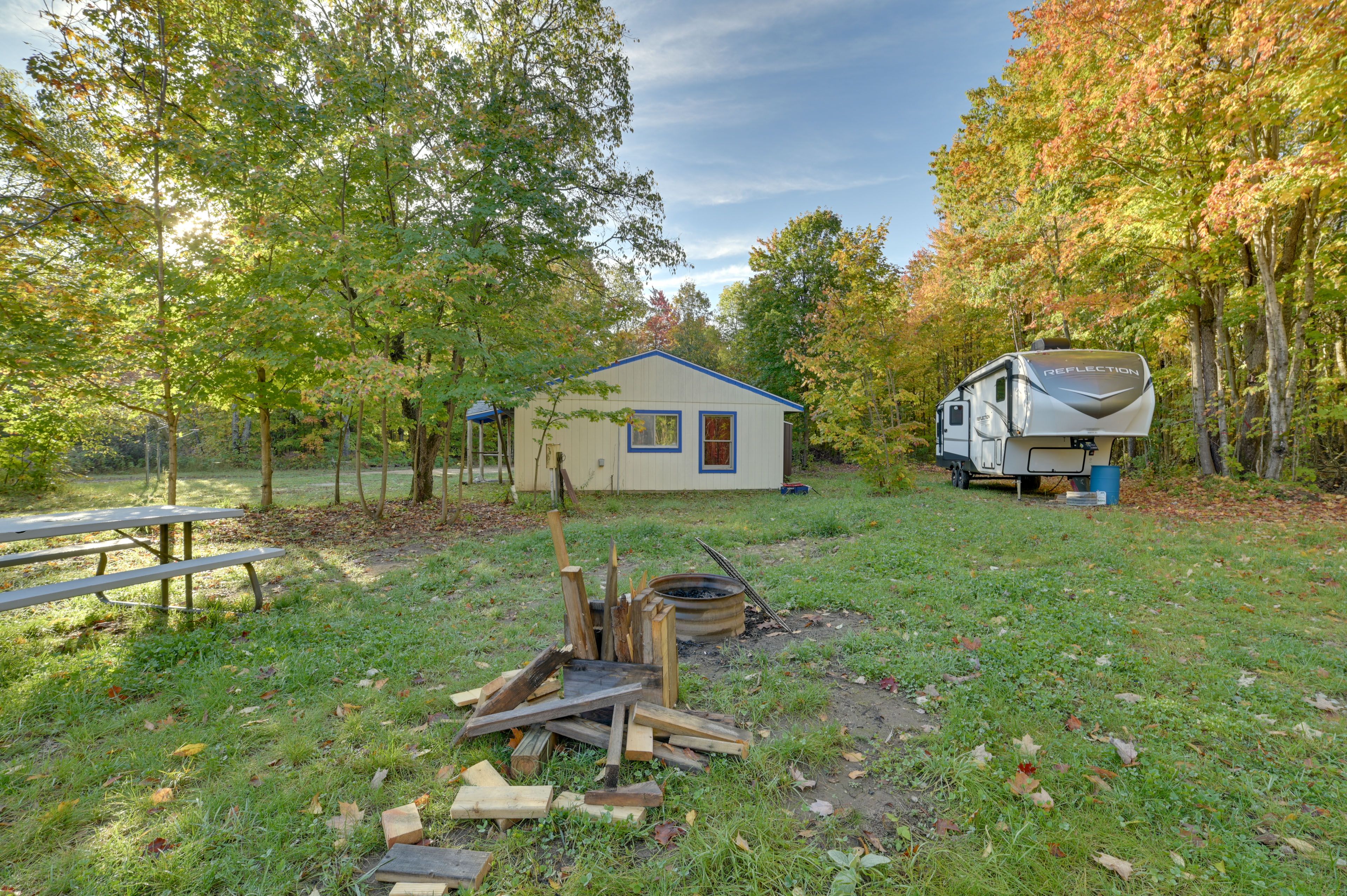Yard | Picnic Table | Fire Pit