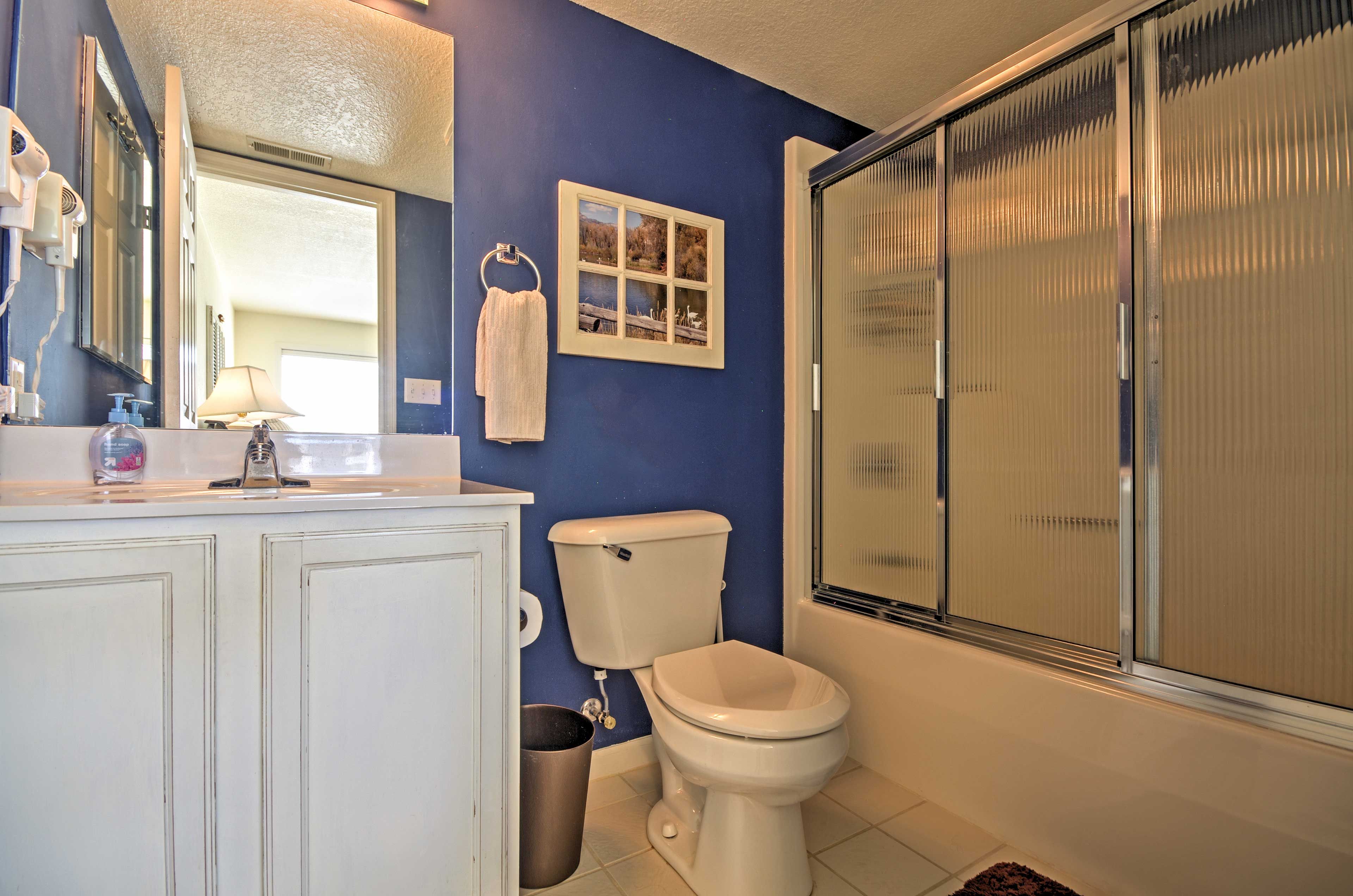 The master bedroom features an en-suite bathroom for privacy.