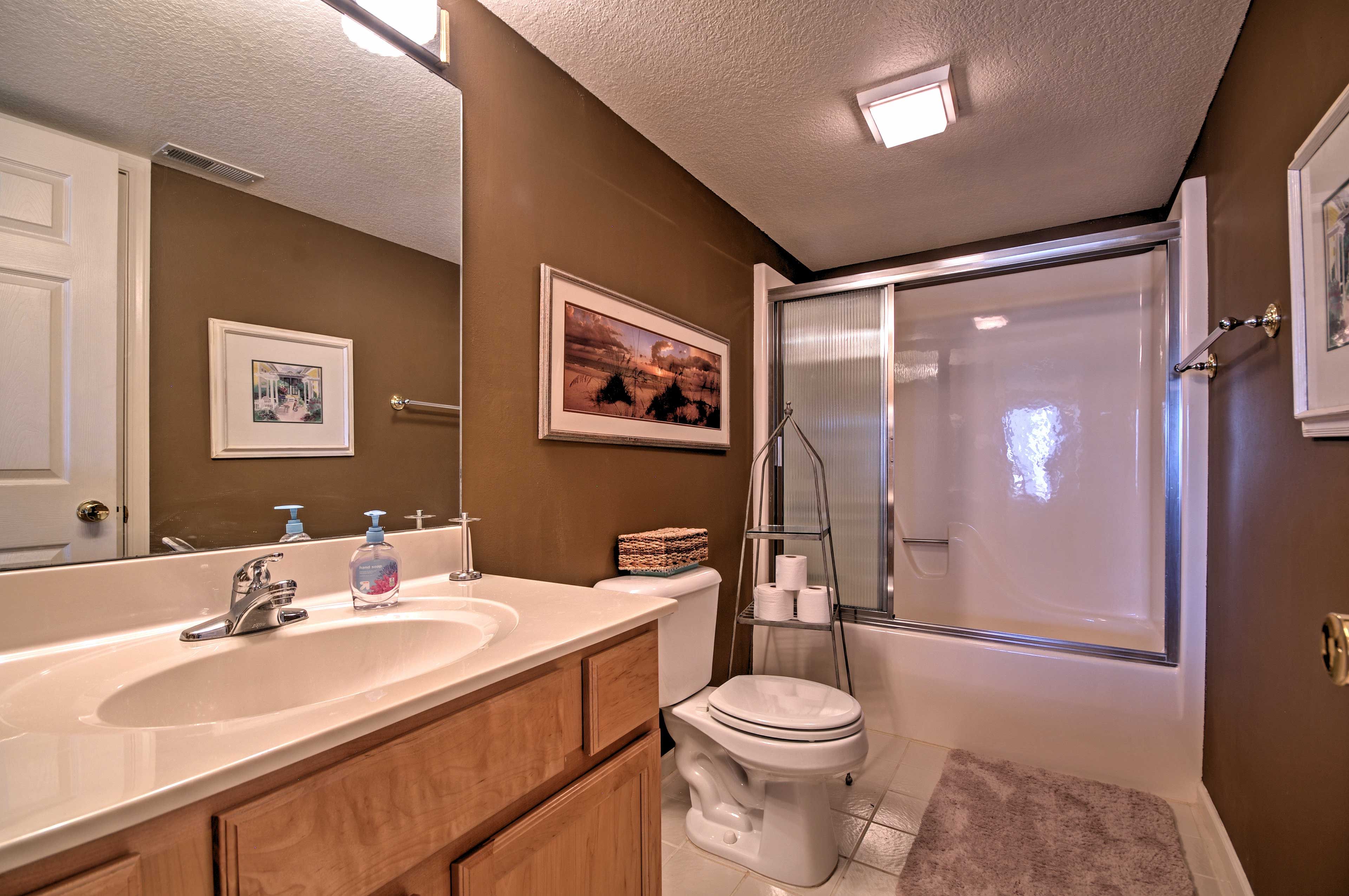 There are 2 full bathrooms in the unit.