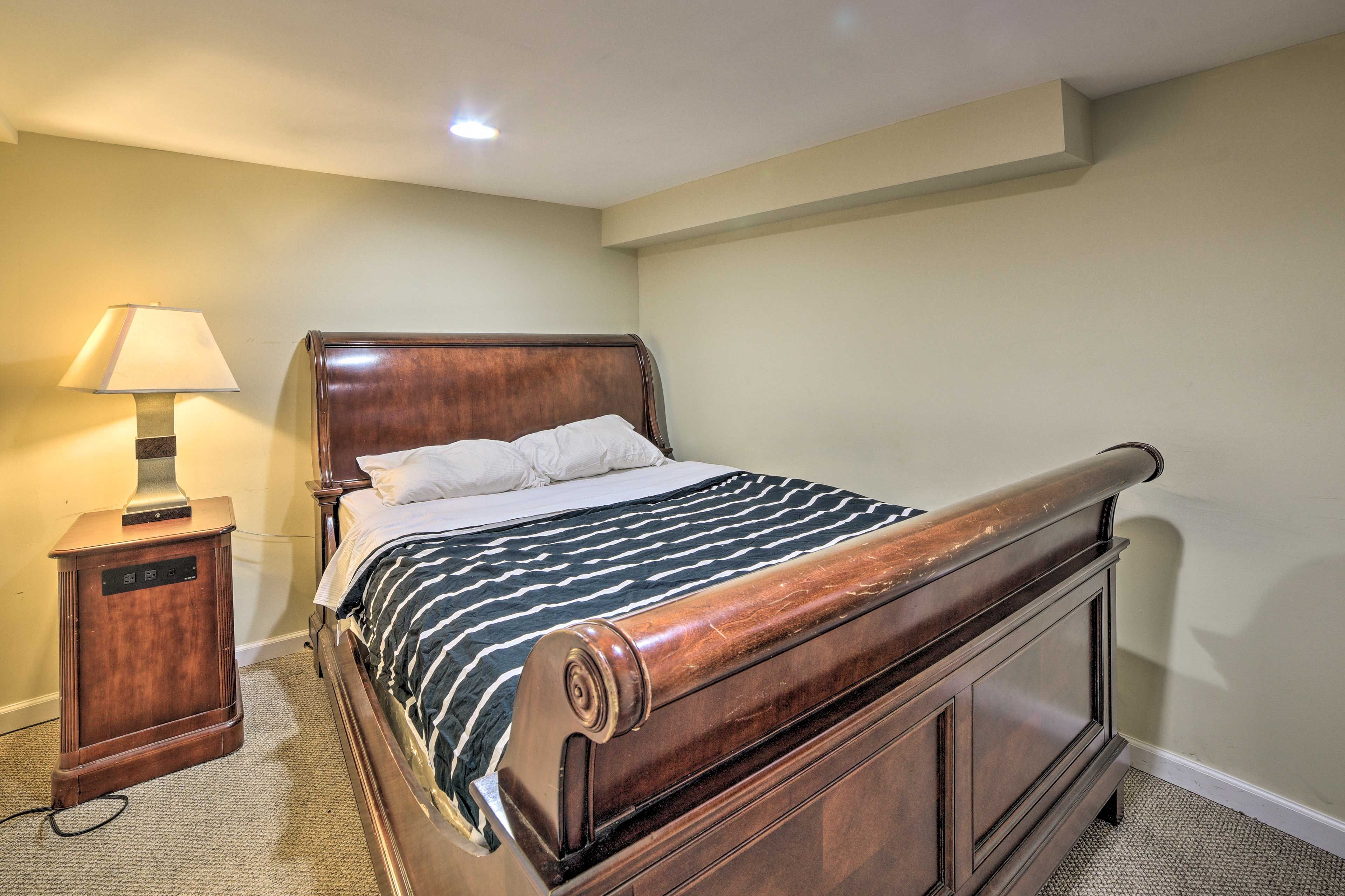 This room includes a bed perfect for 2.