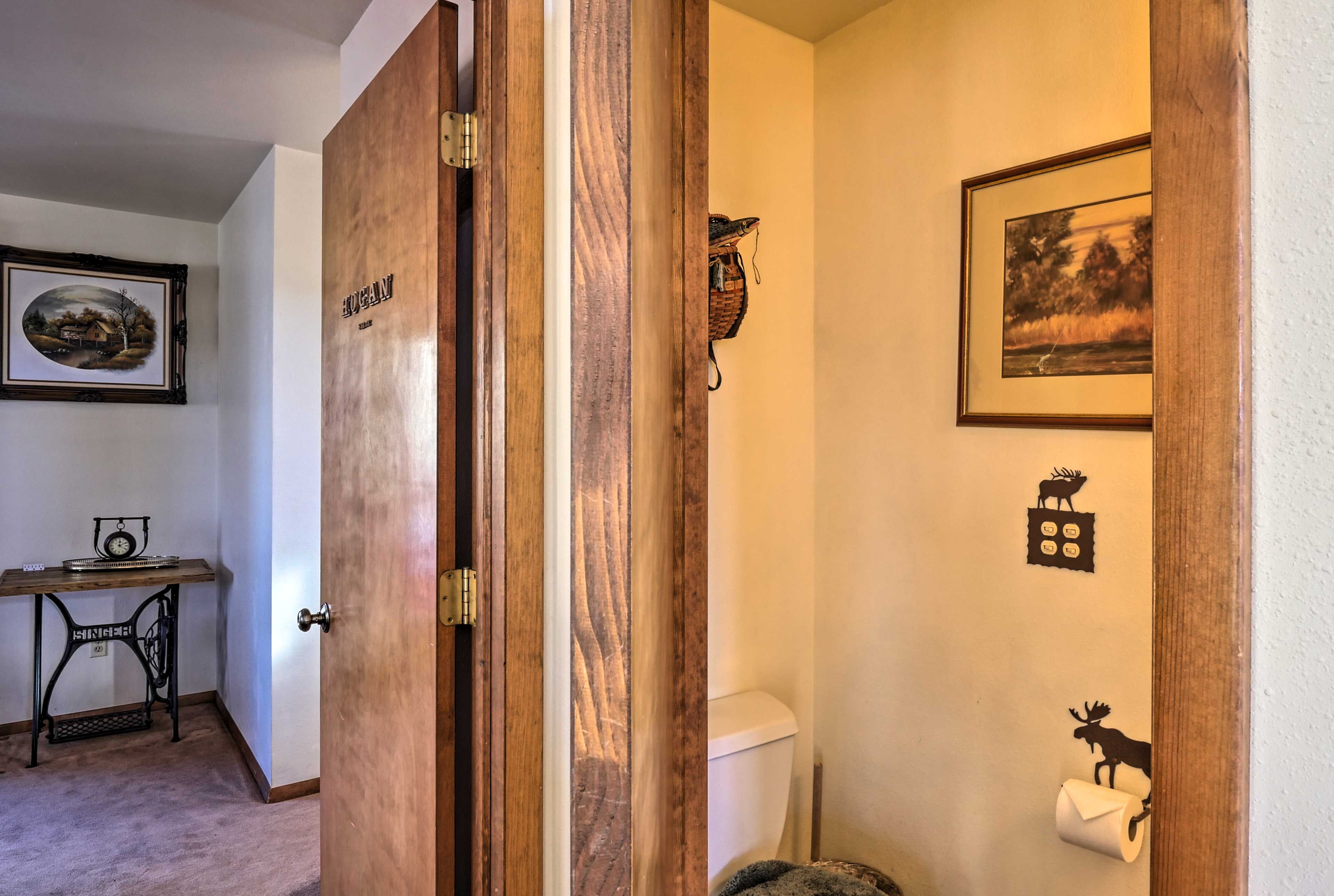Half Bathroom | Upper Level