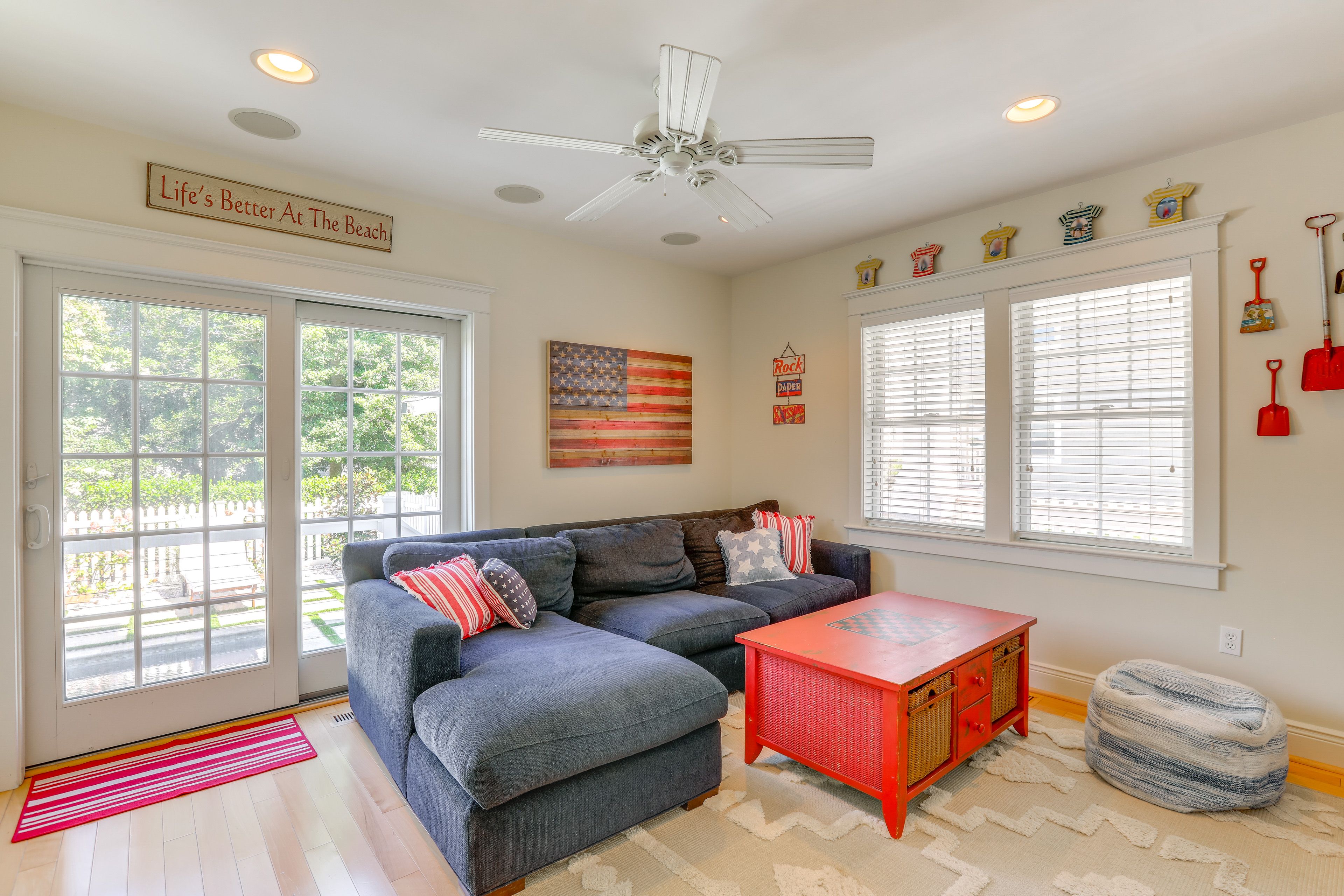 Family Room | 2nd Floor | Mini Fridge | Board Games