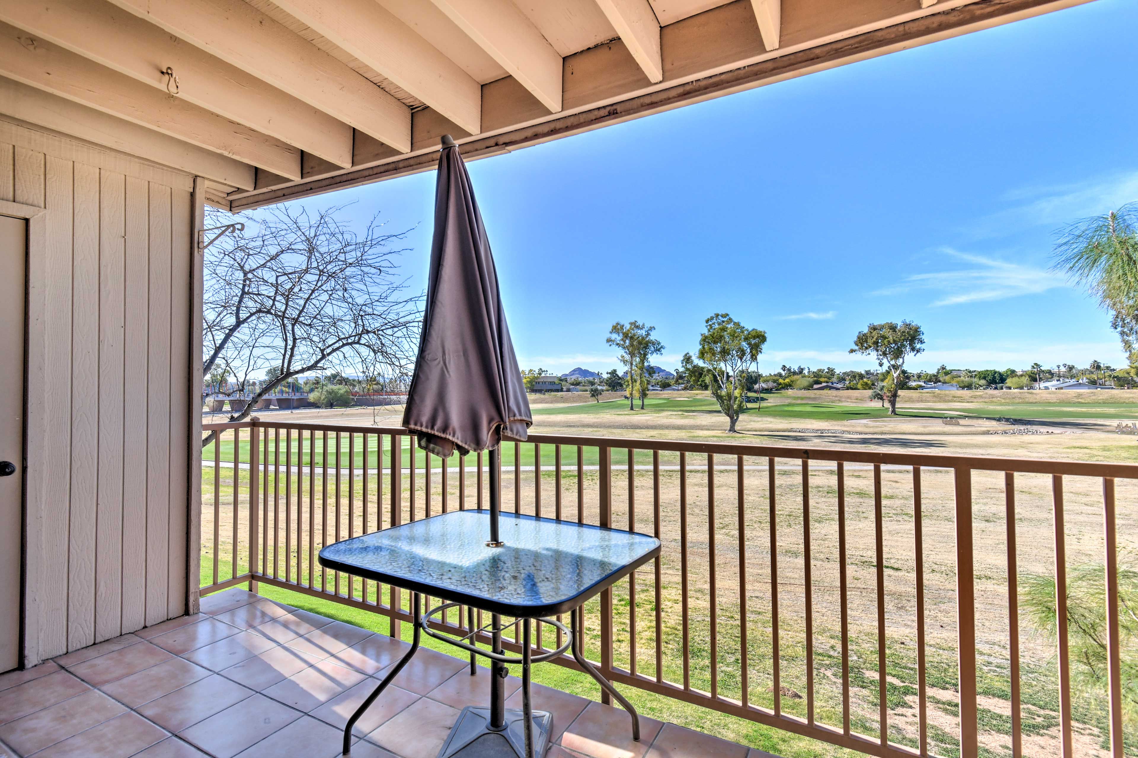 Private Patio | Golf Course Views