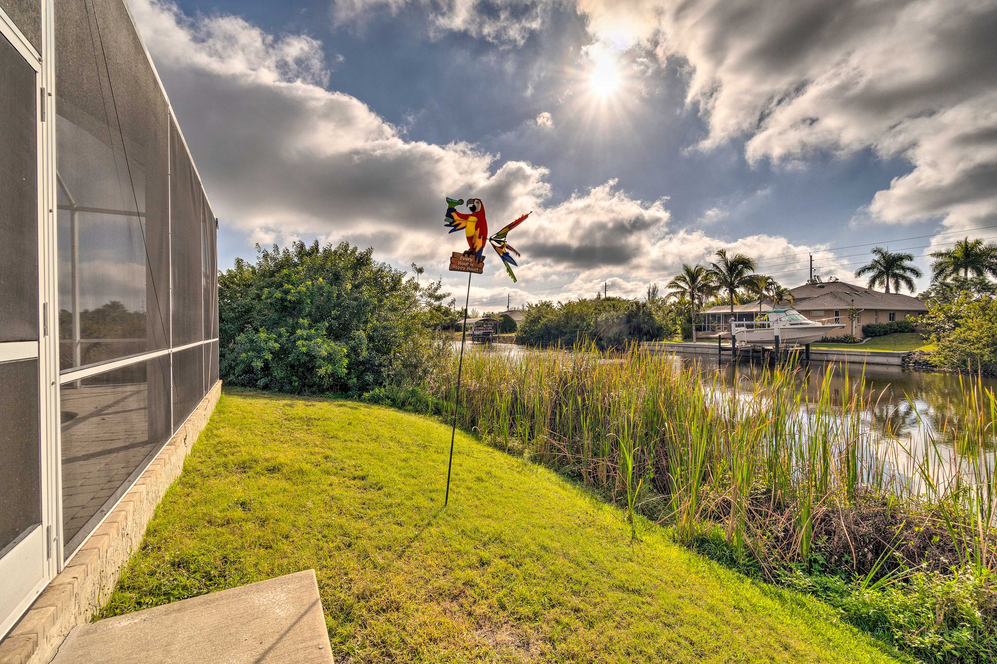 Yard Space | Canal Views