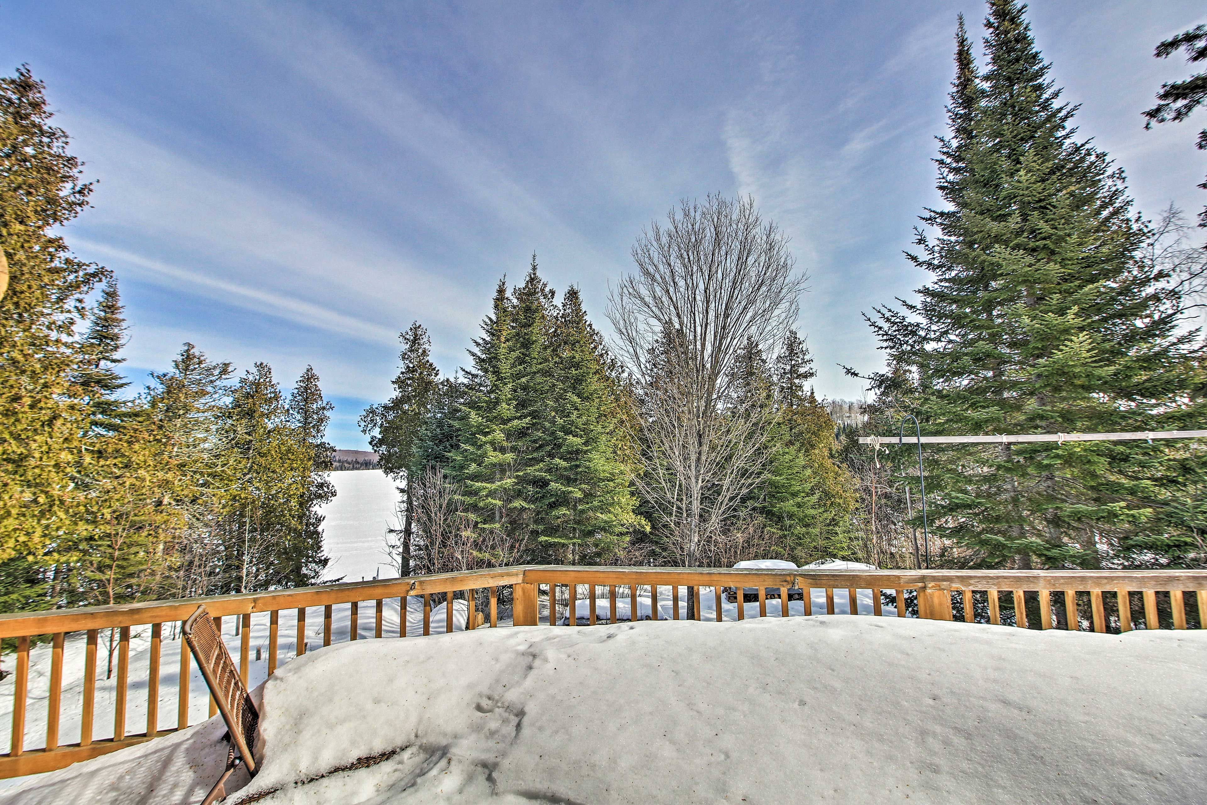Furnished Deck | Lake Views