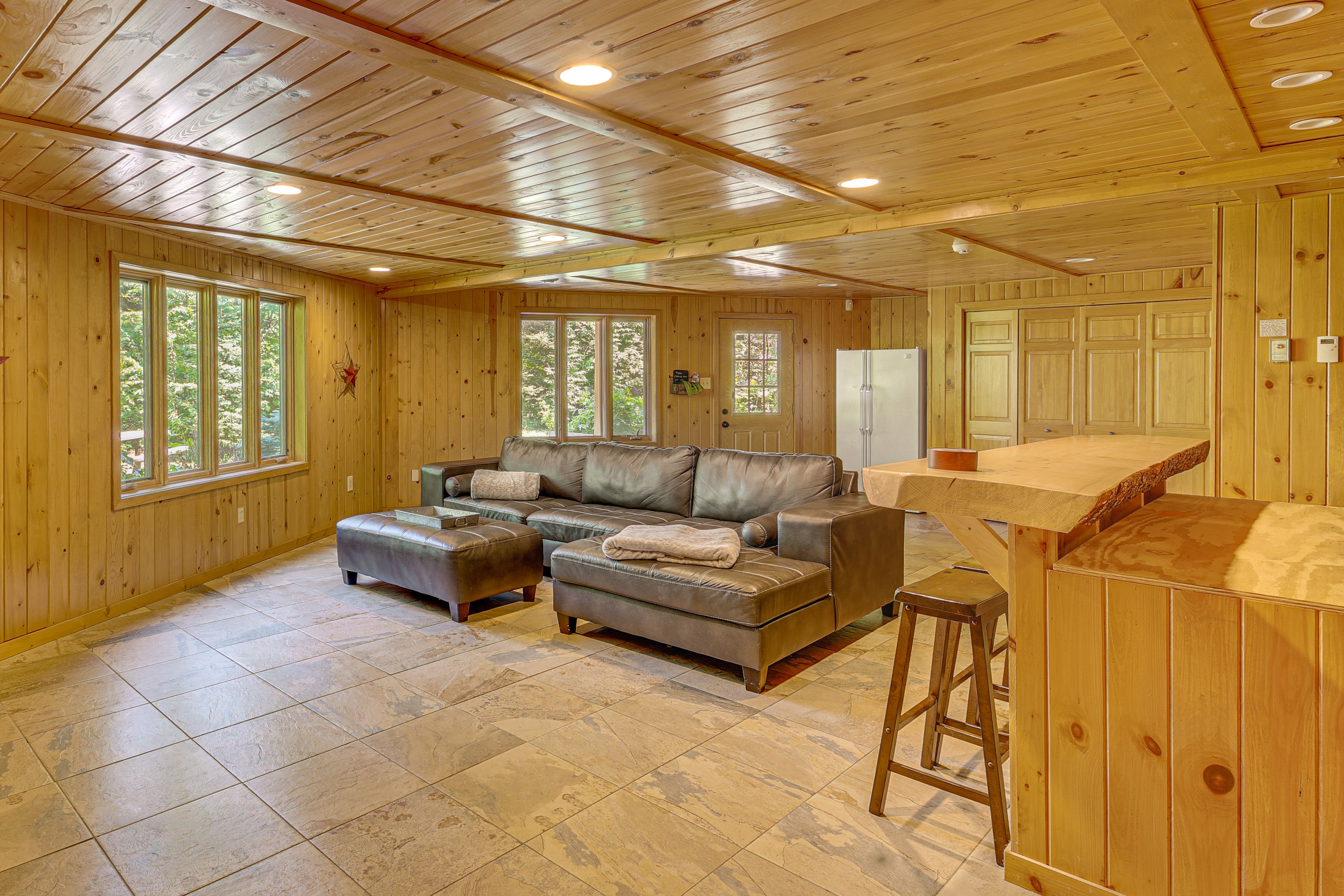 Family Room | Lower Level | Bar Area | Smart TV