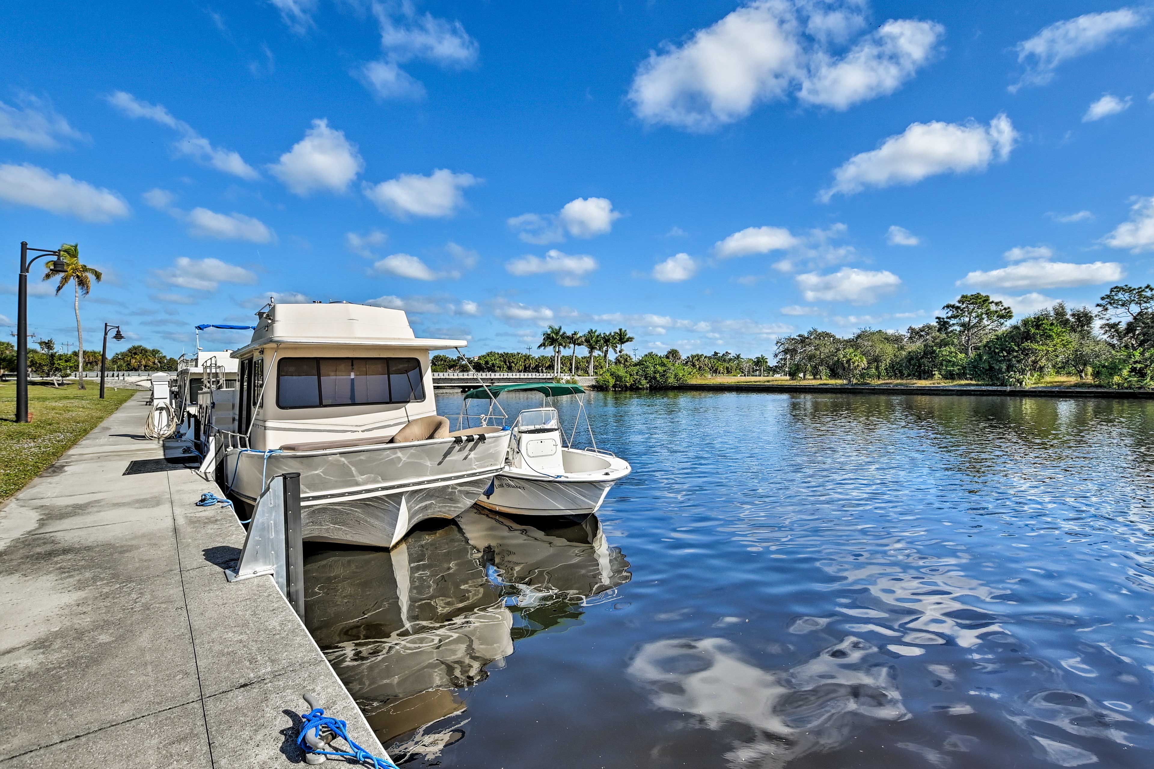 Spend your days fishing in the waters of the Paradise Coast.