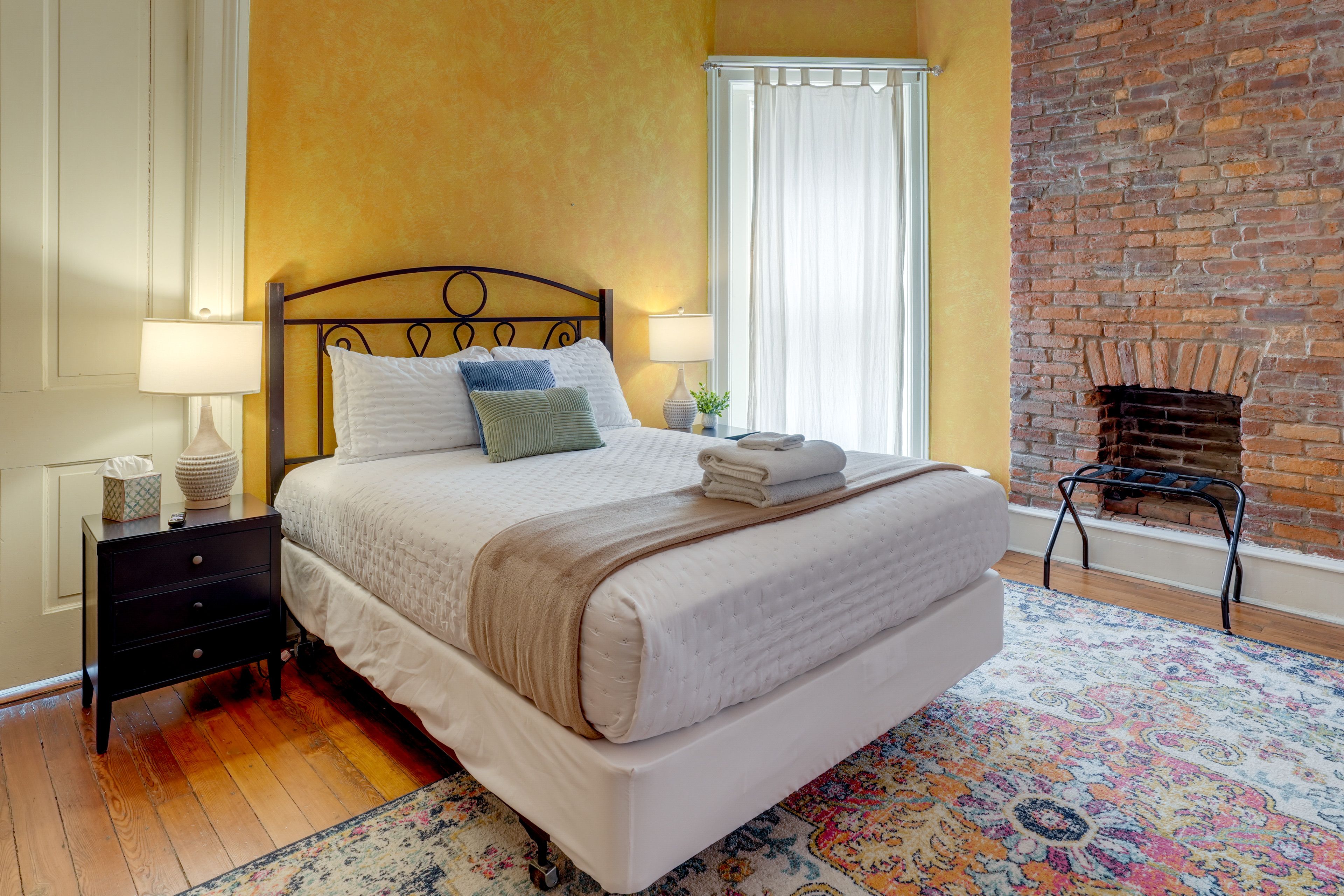 Bedroom 1 | Queen Bed | Linens Provided | 2nd Floor