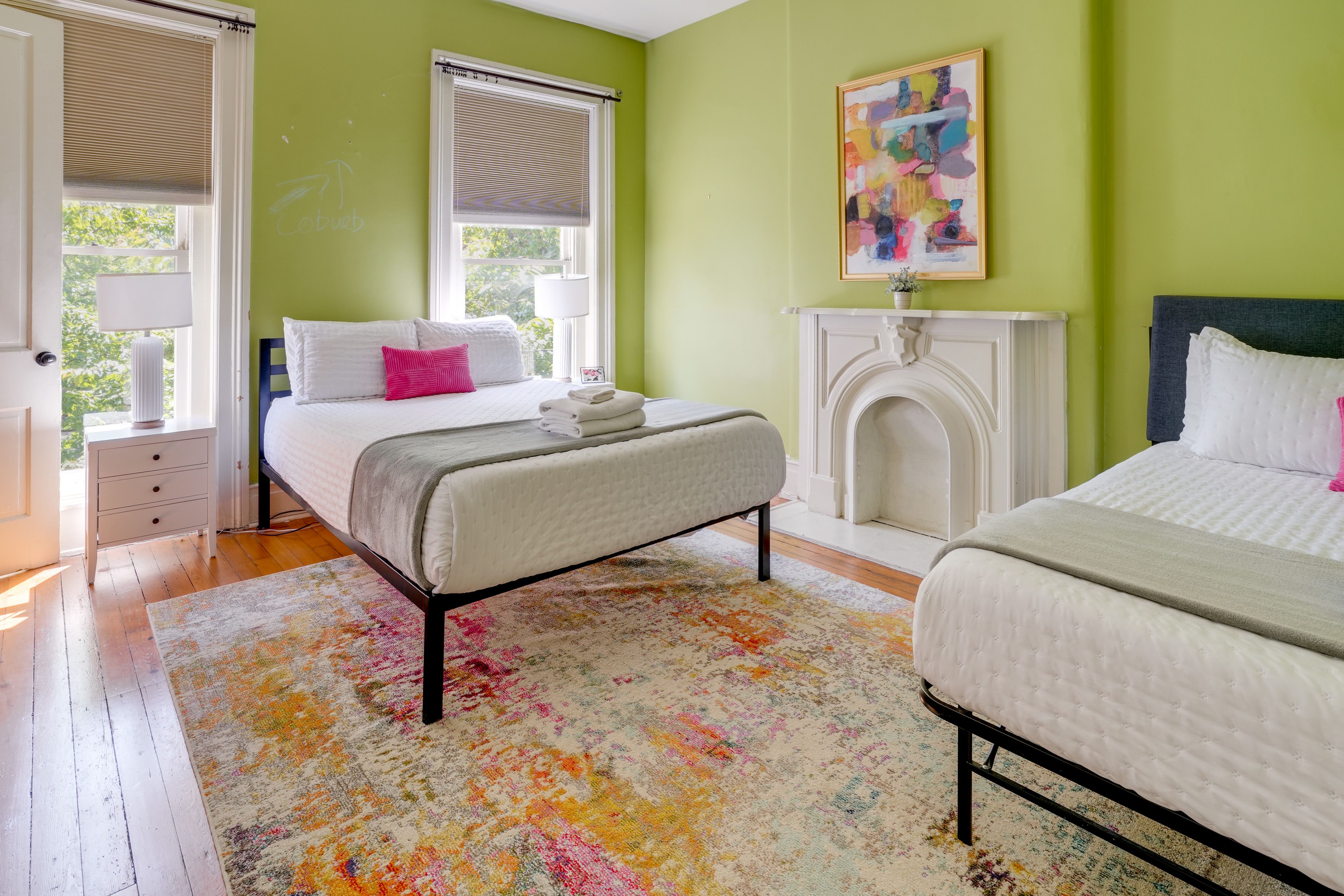 Bedroom 2 | 2 Queen Beds | 2nd Floor