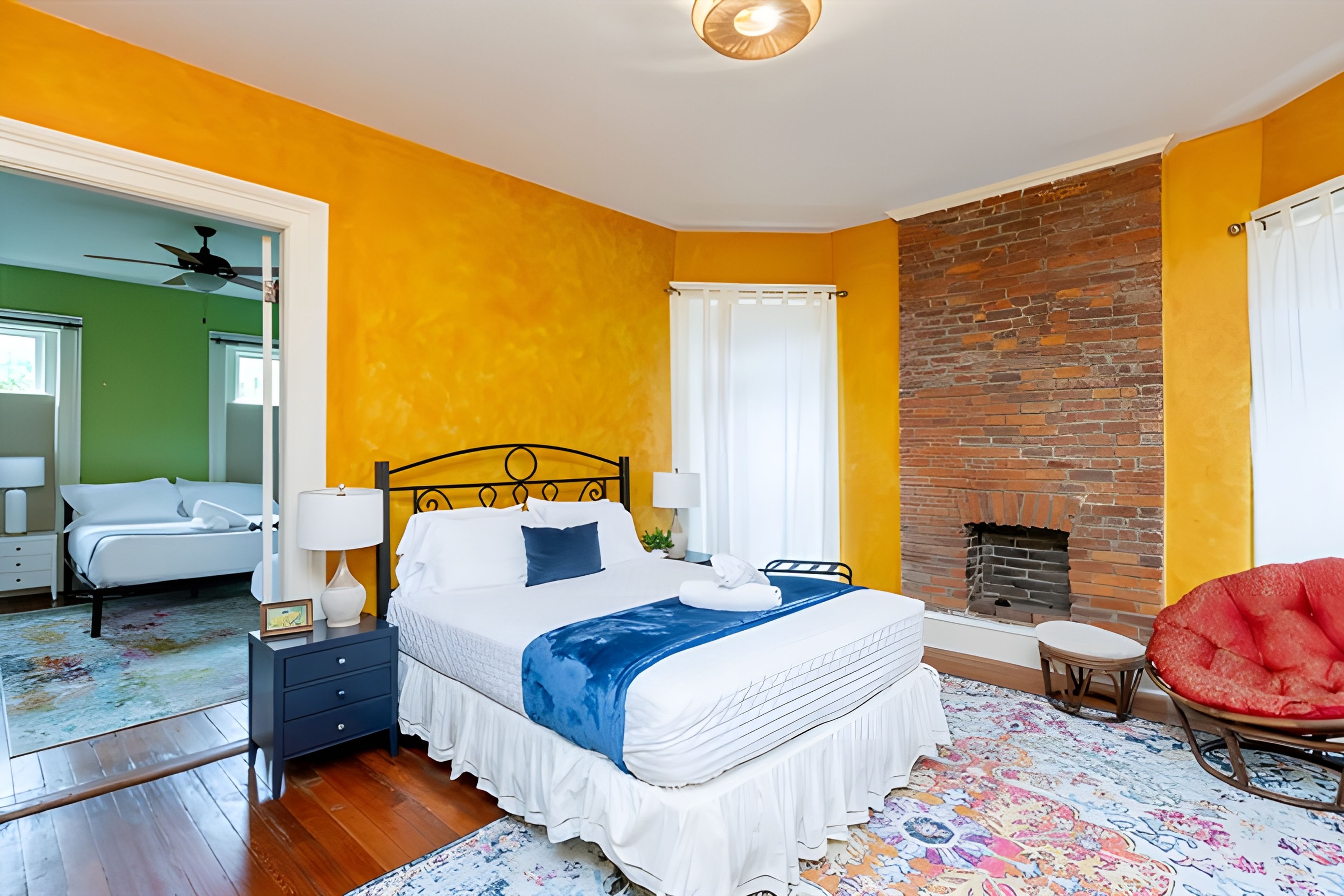 Bedroom 1 | Queen Bed | Linens Provided | 2nd Floor