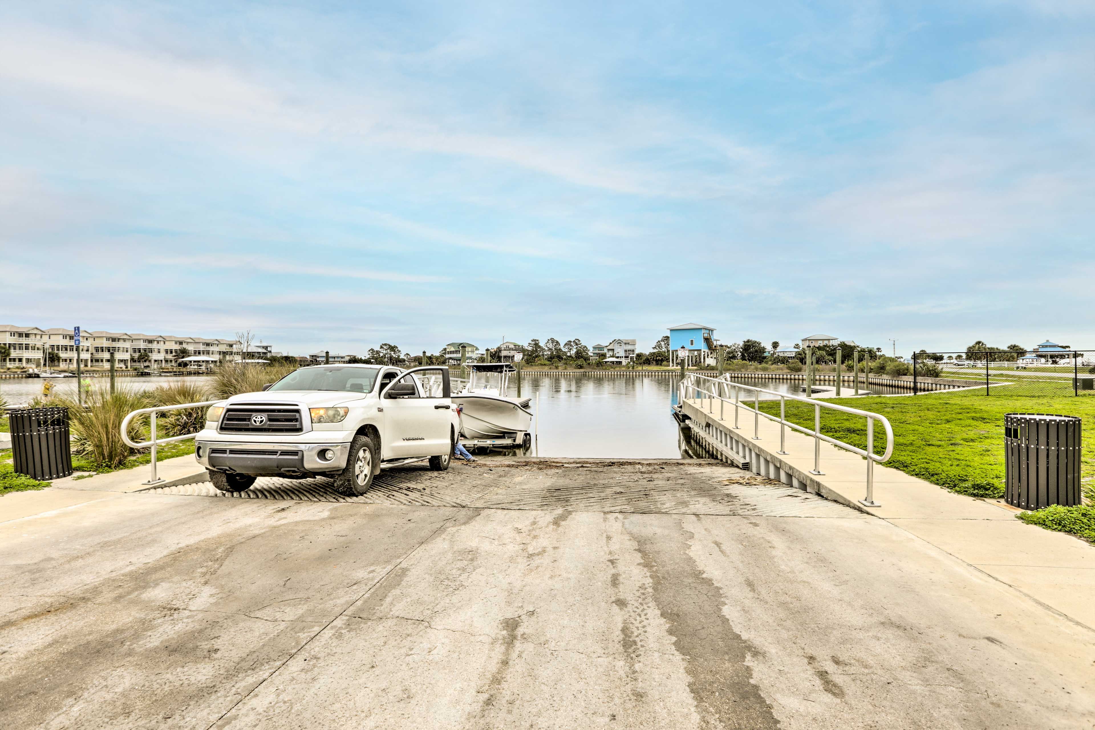 Community Boat Ramp & Dock