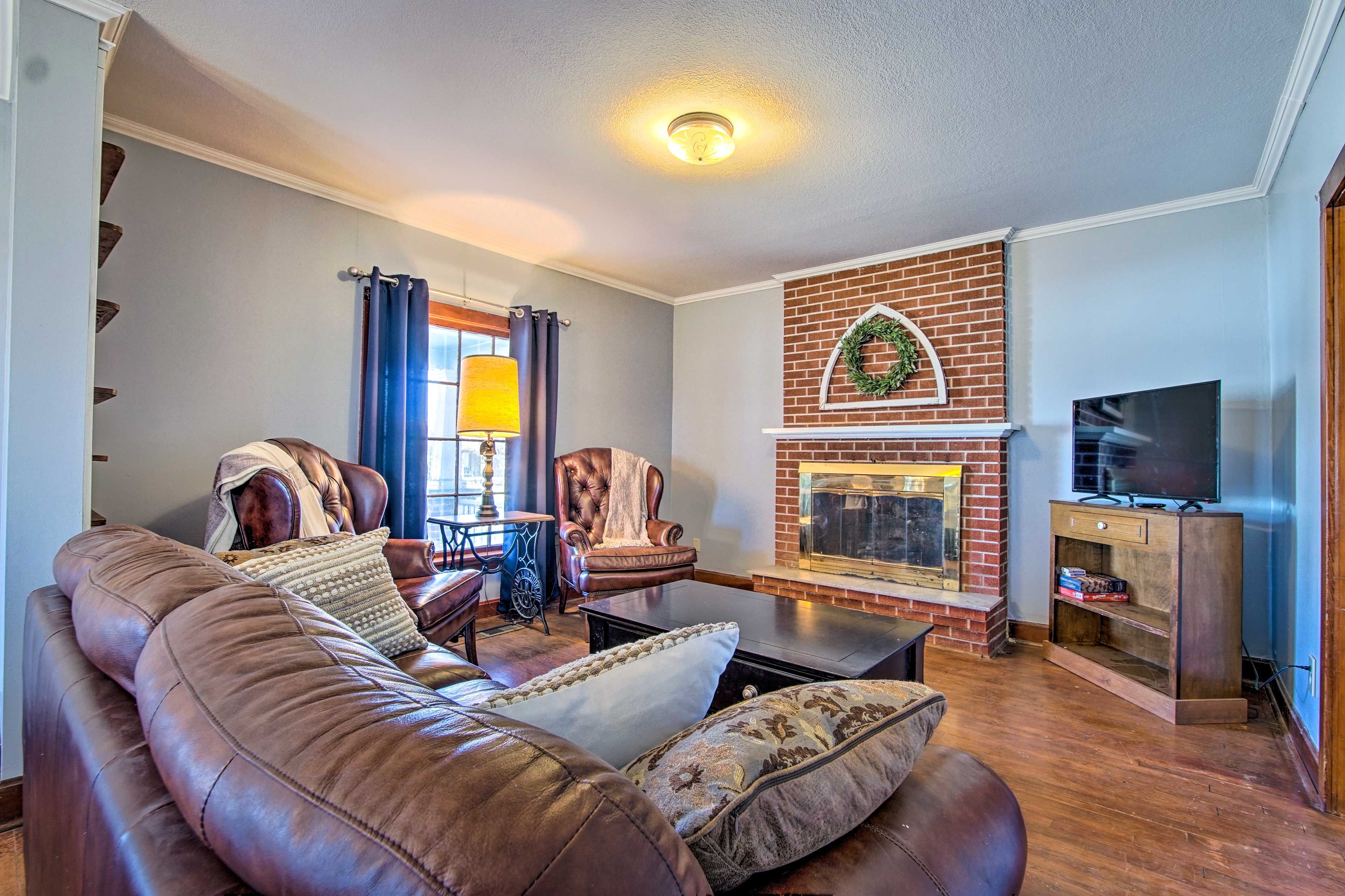 Osage City Vacation Rental | 3BR | 1BA | 1,800 Sq Ft | Stairs Required