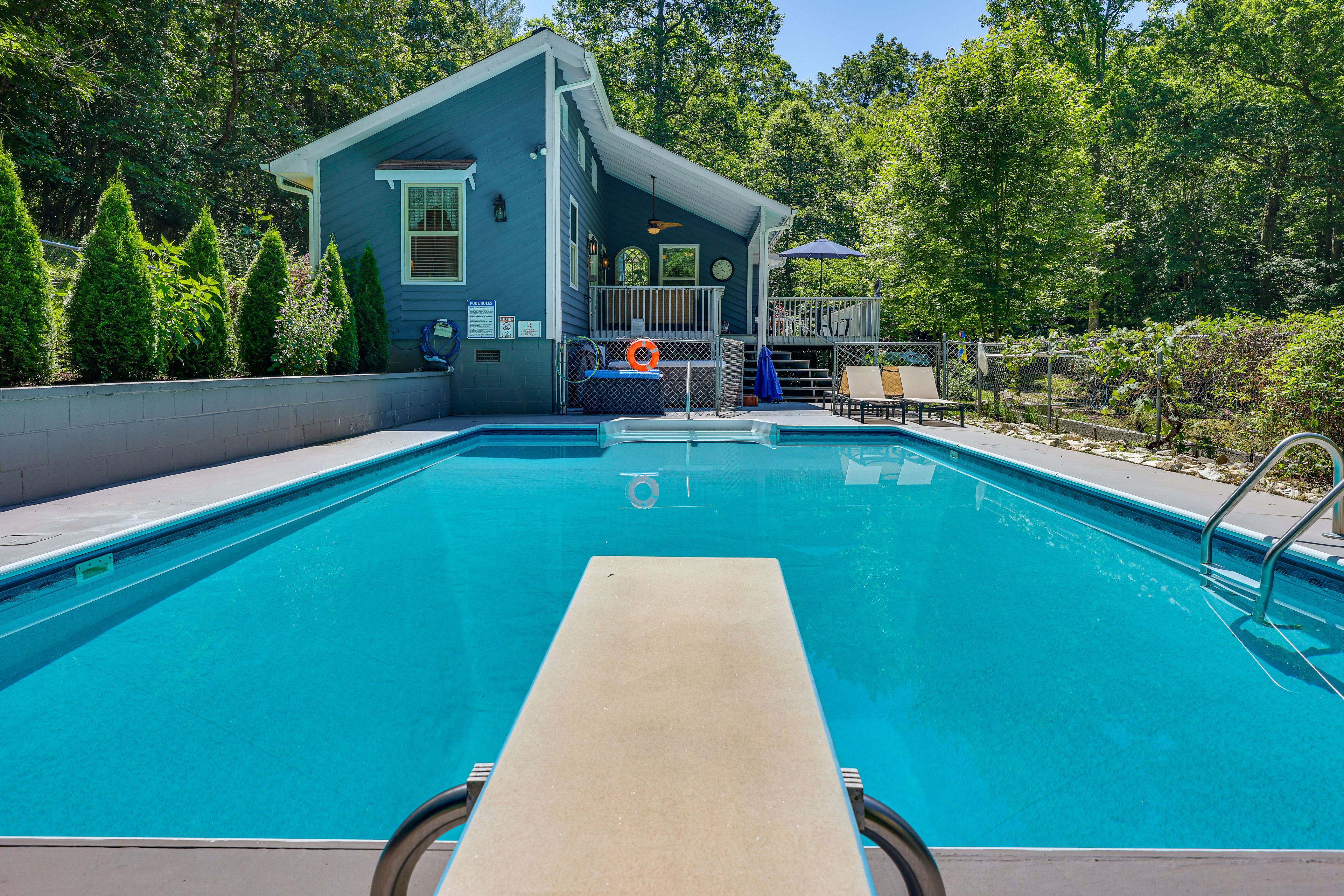 Patio | Private Outdoor Pool