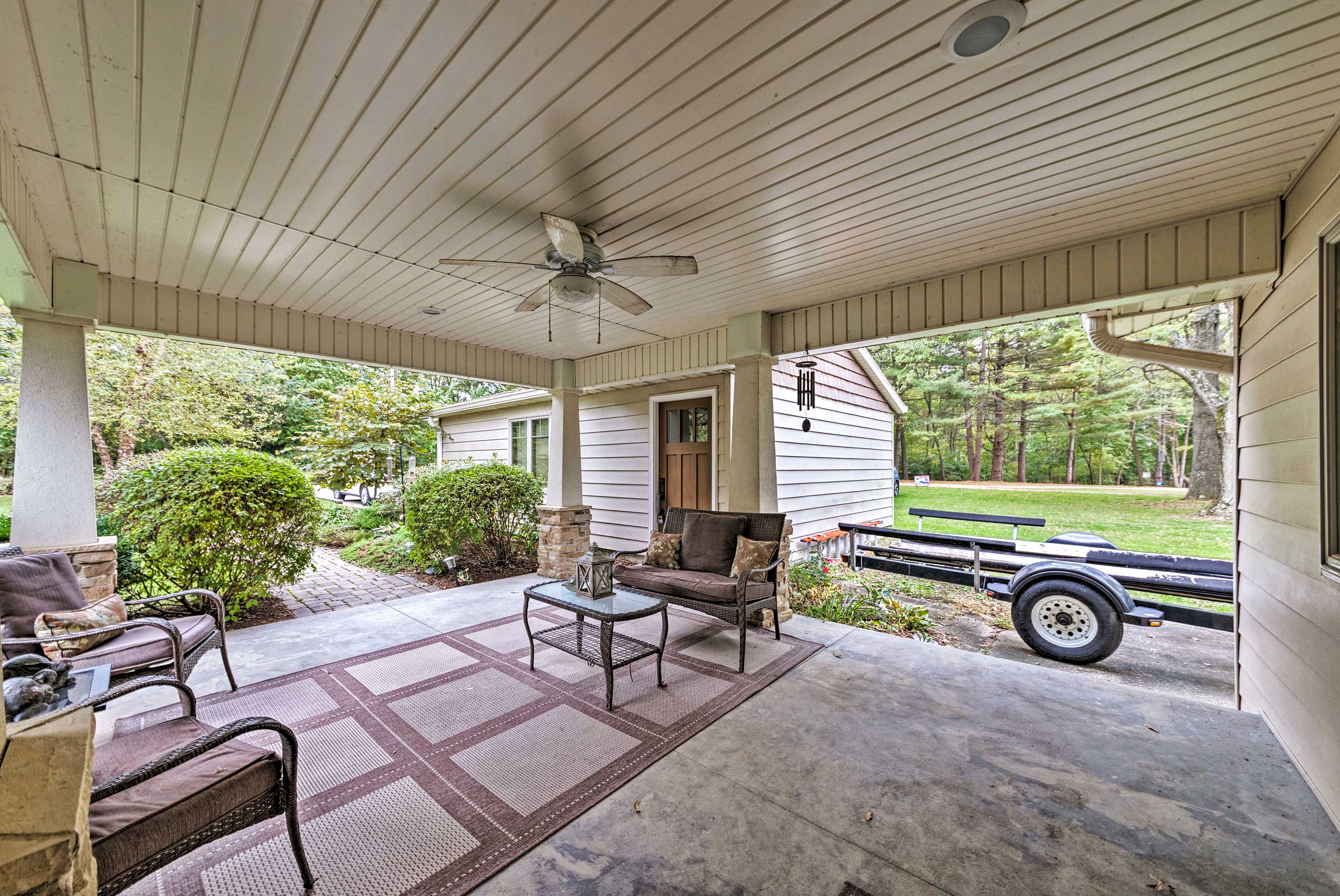 Covered Front Porch