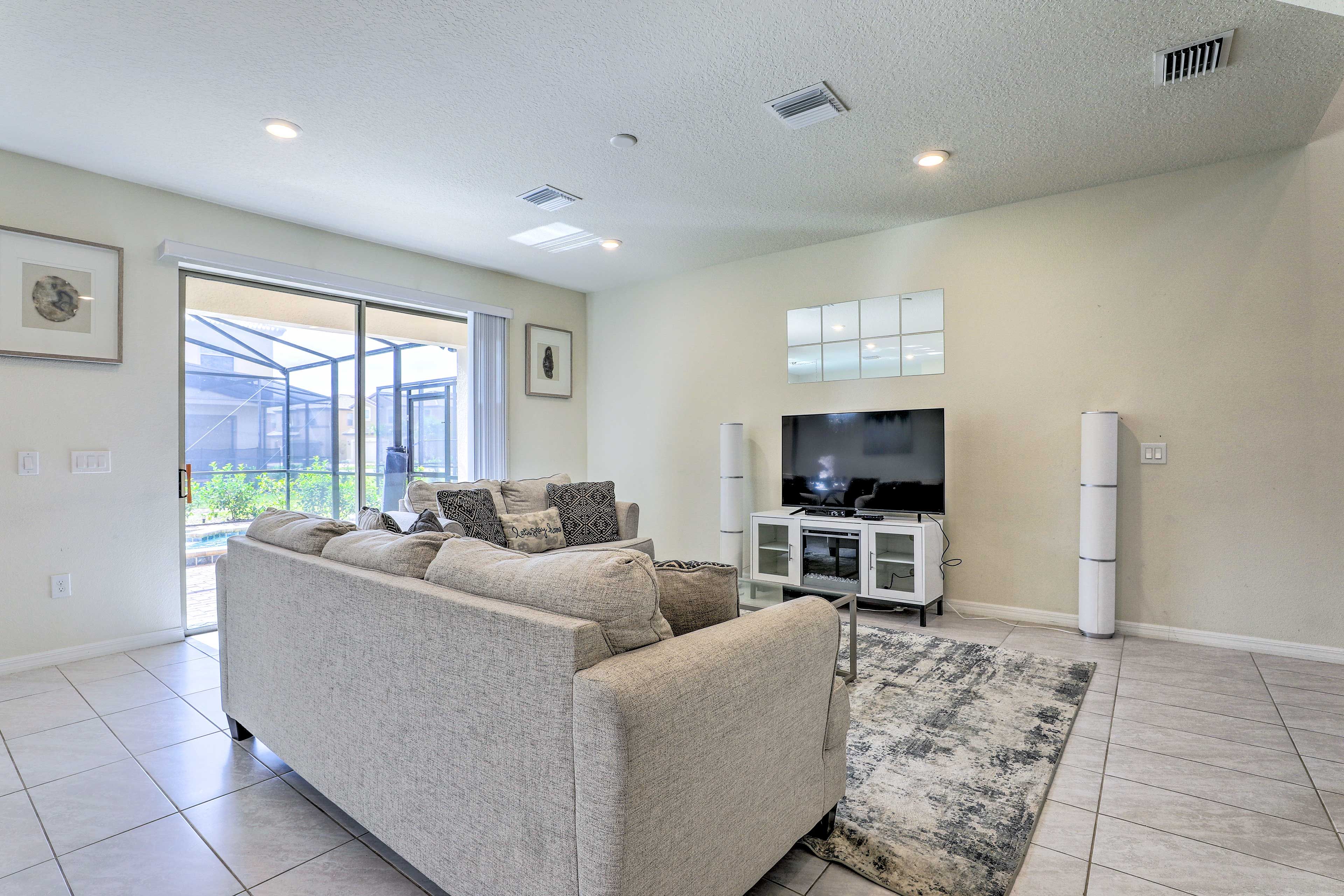 Natural light creates an airy atmosphere that everyone will love.