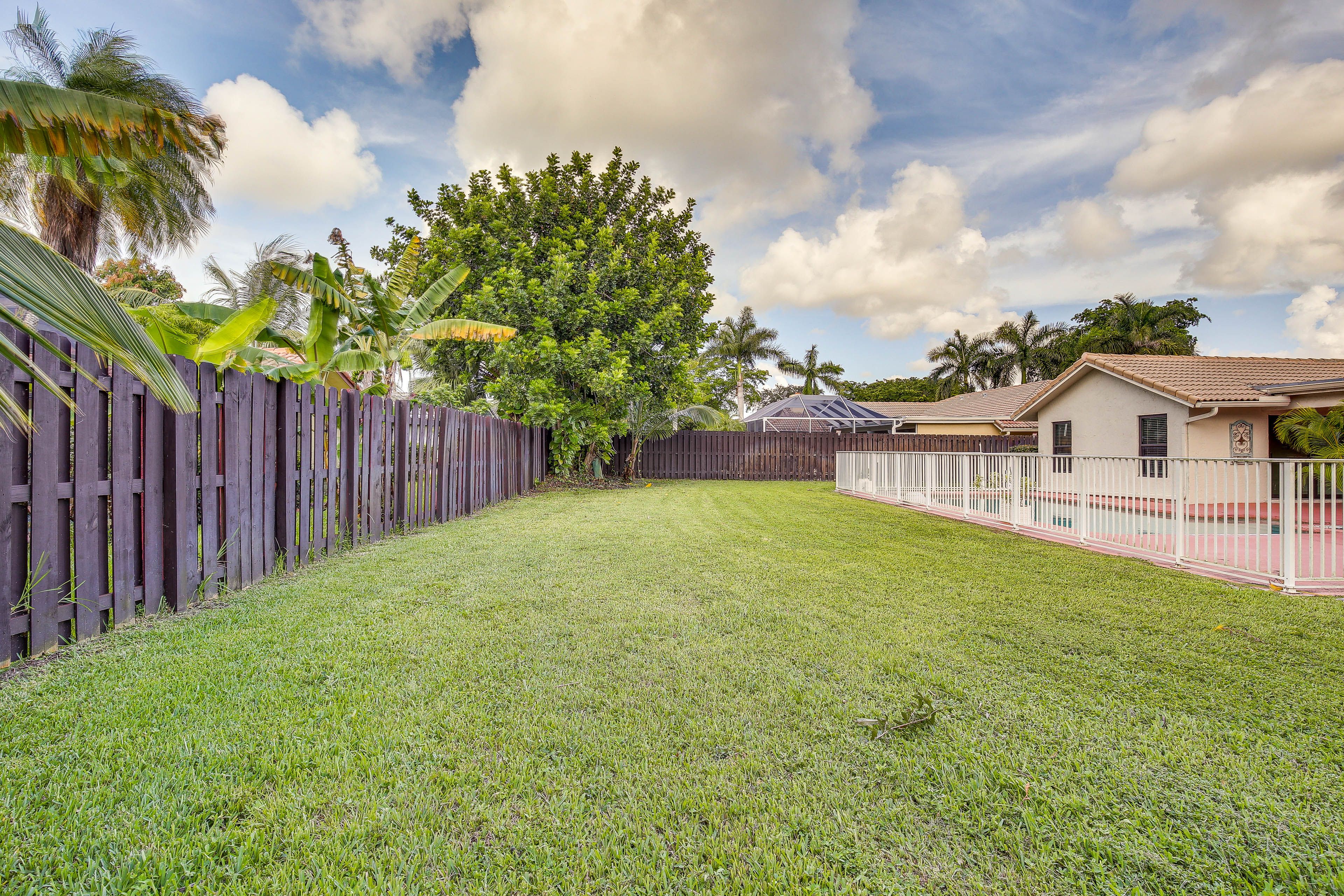 Fenced Yard