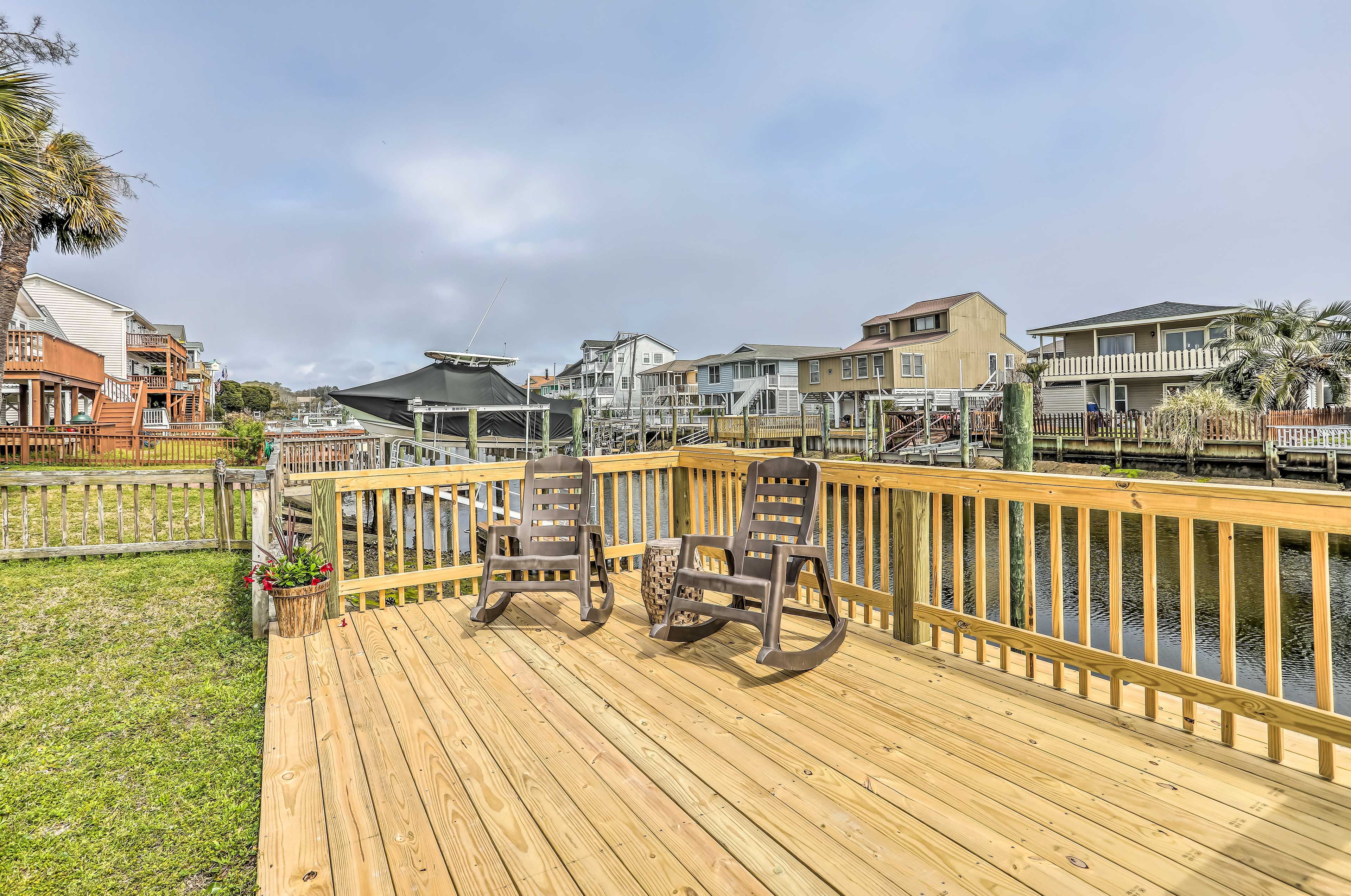 Boat Dock | Canoe Provided