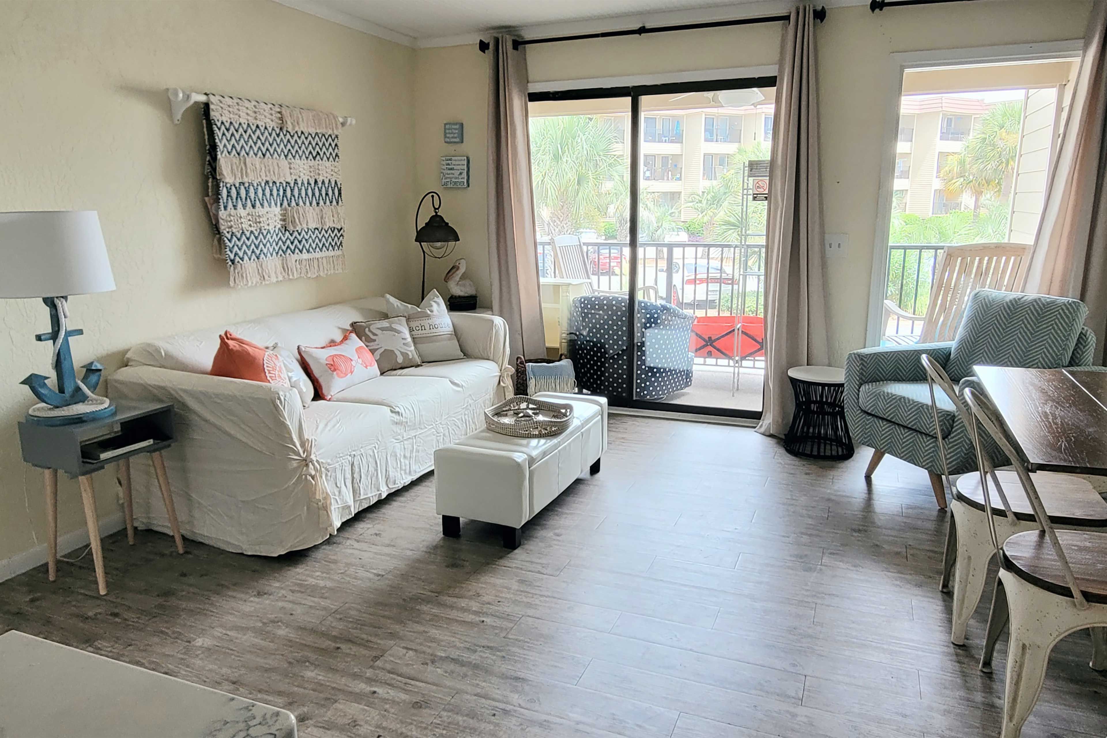 This charming Hilton Head home is perfect for your next getaway.