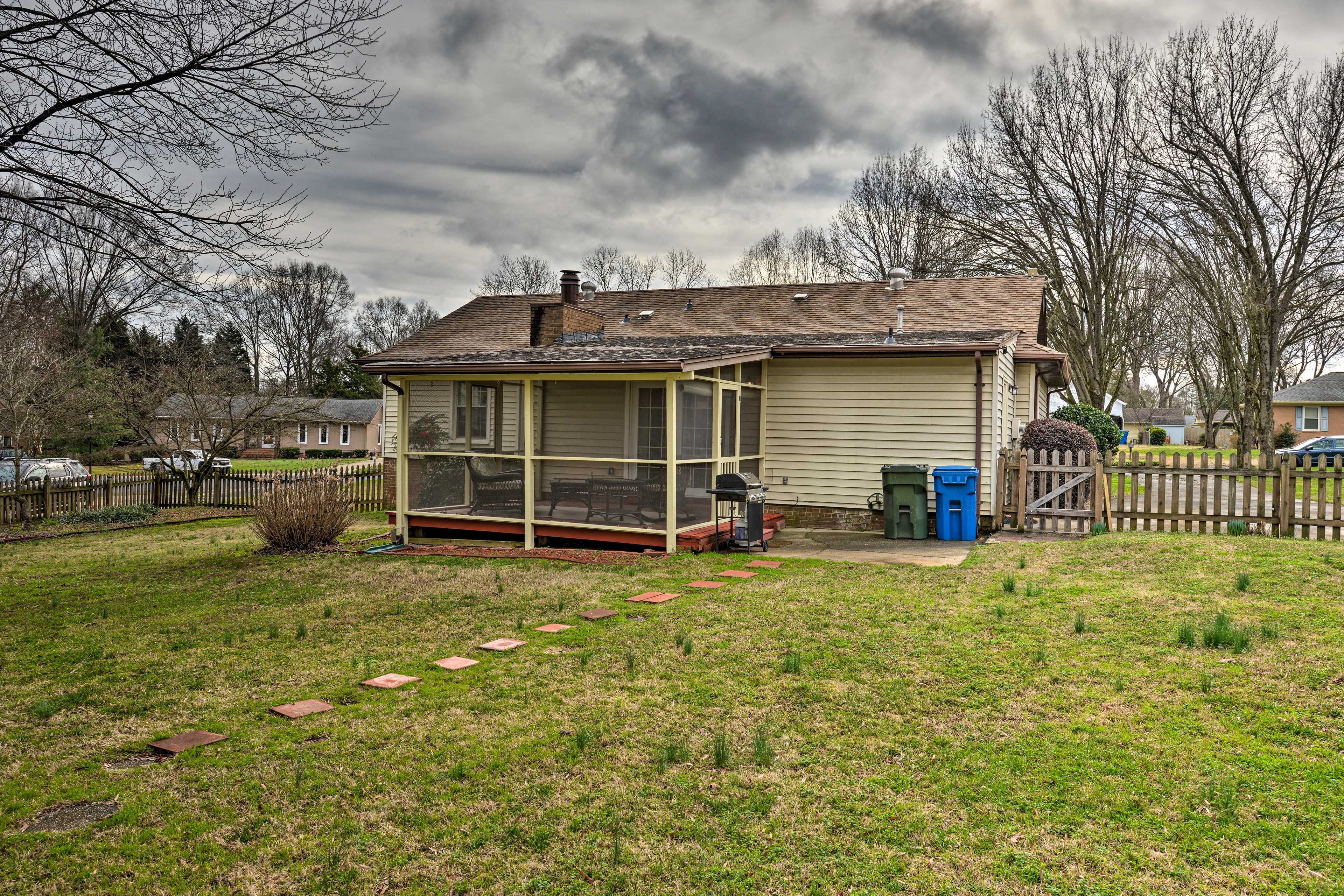 Fenced-In Yard