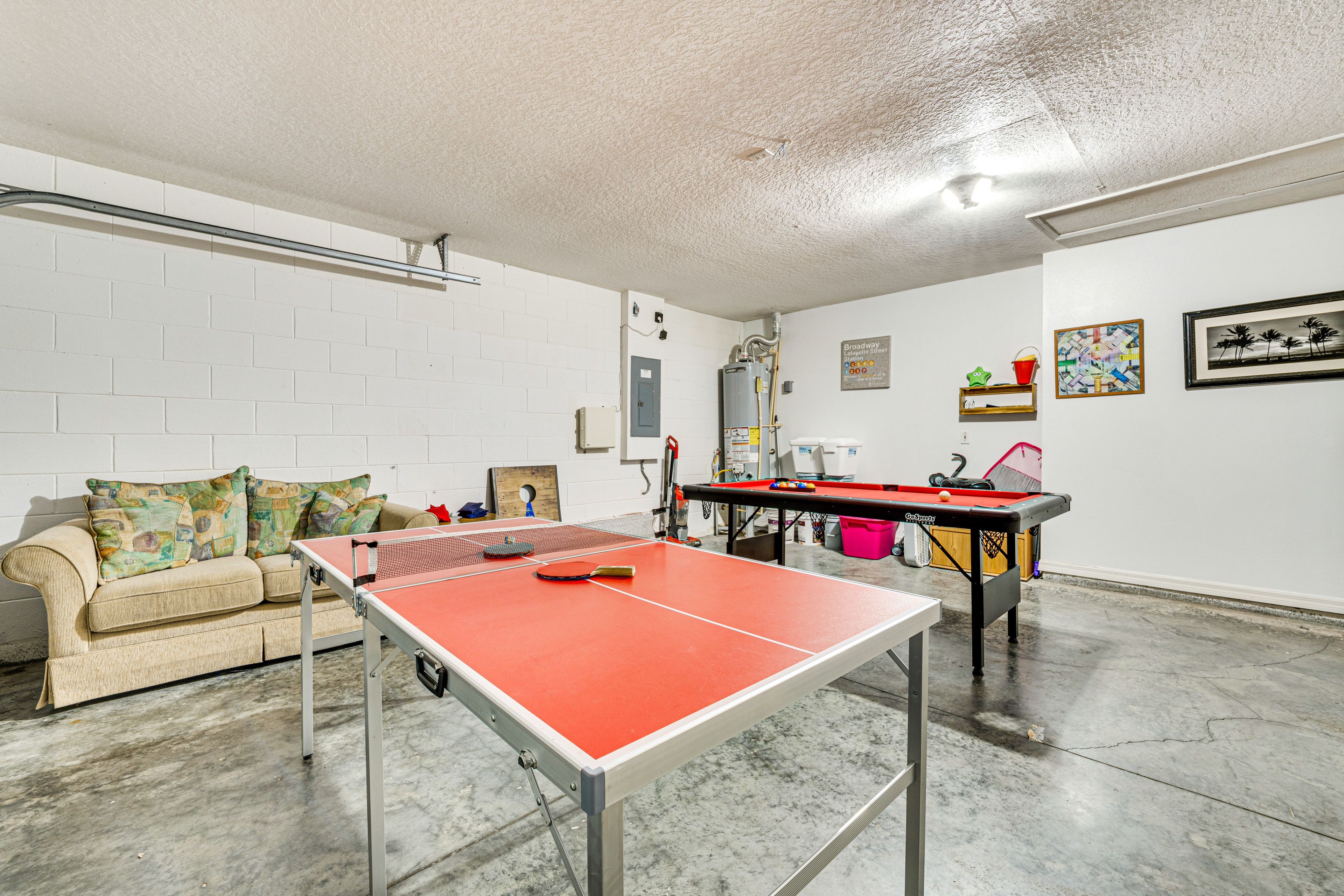 Garage Game Room