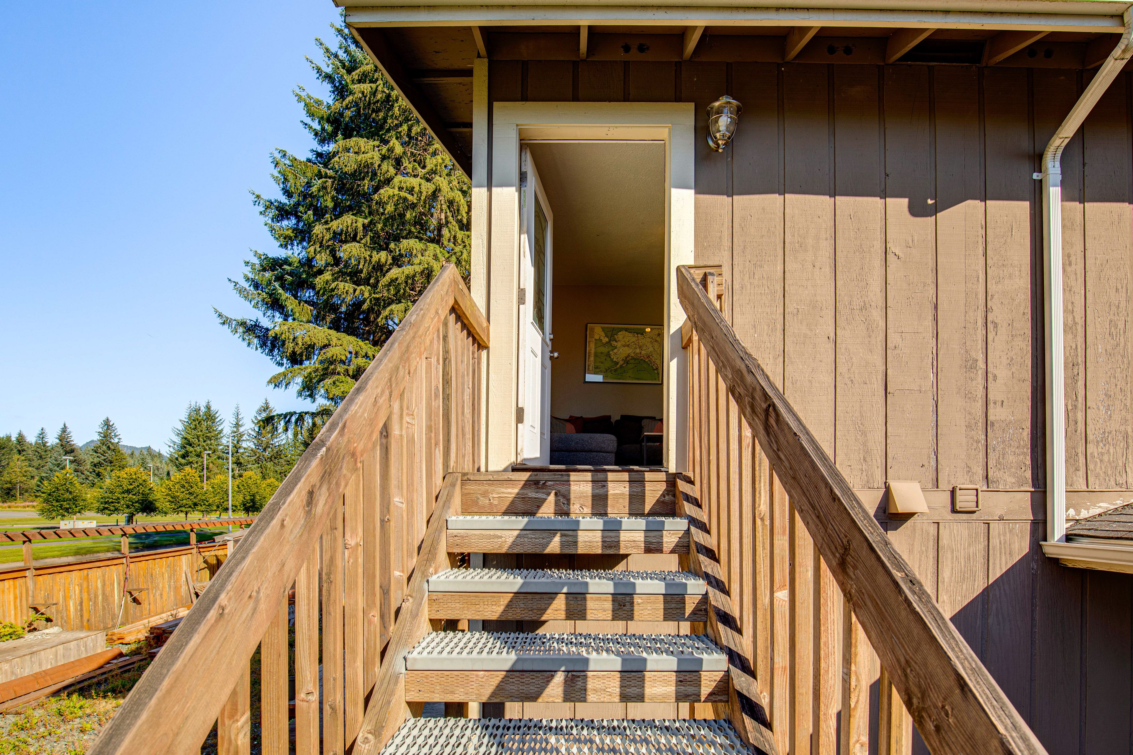 Property Entrance | Stairs Required