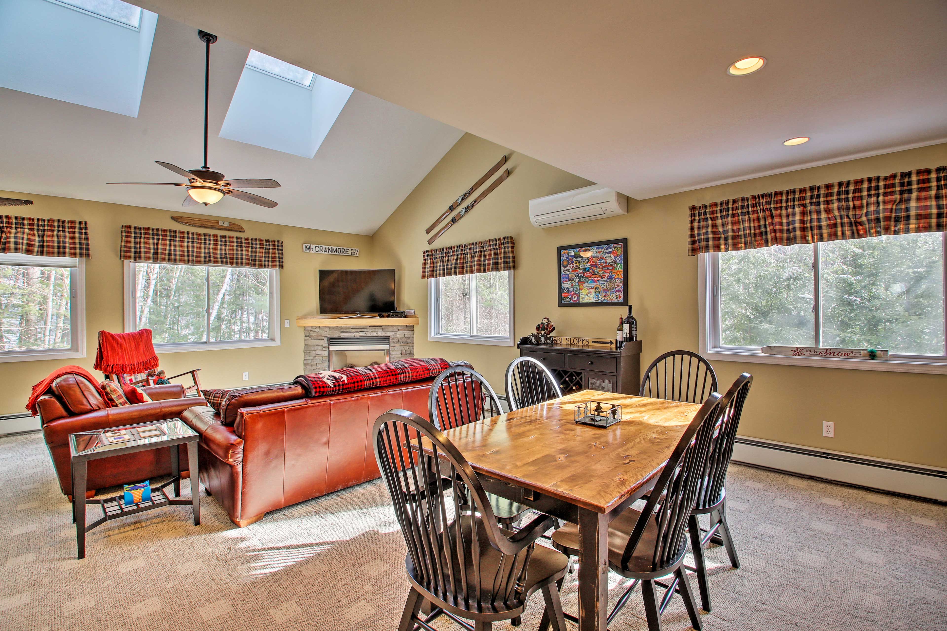North Conway Vacation Rental | 4BR | 3.5BA | 3,350 Sq Ft | Stairs Required