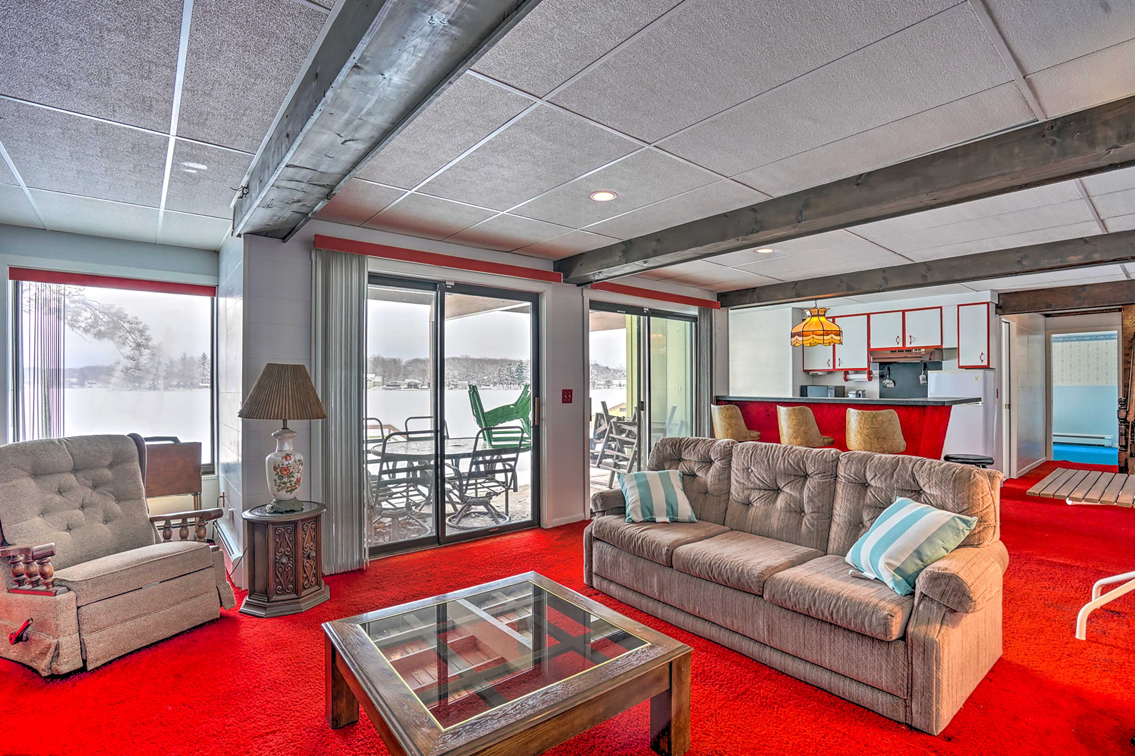 Living Room | Lower Level | Sleeper Sofa
