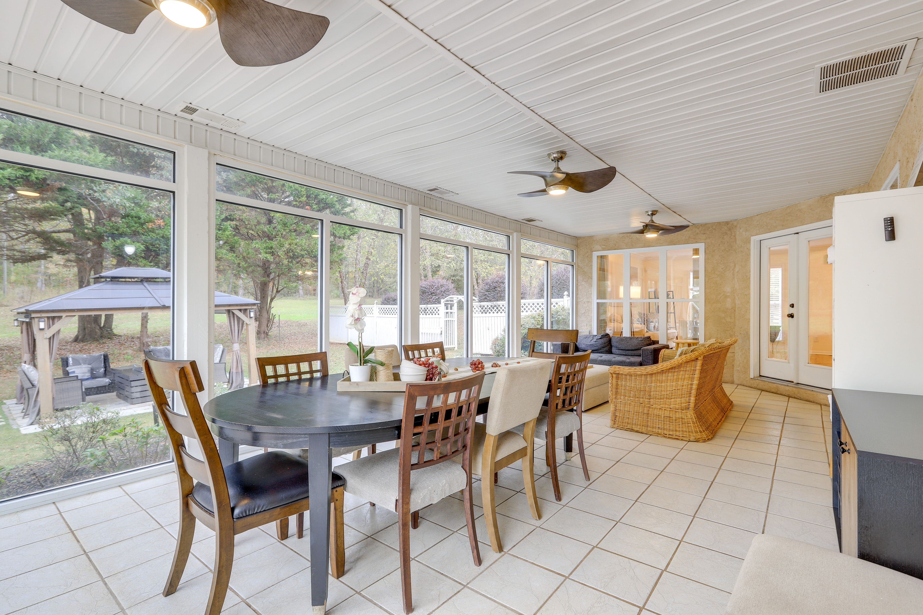 Sunroom | Dining Area | Deck Access