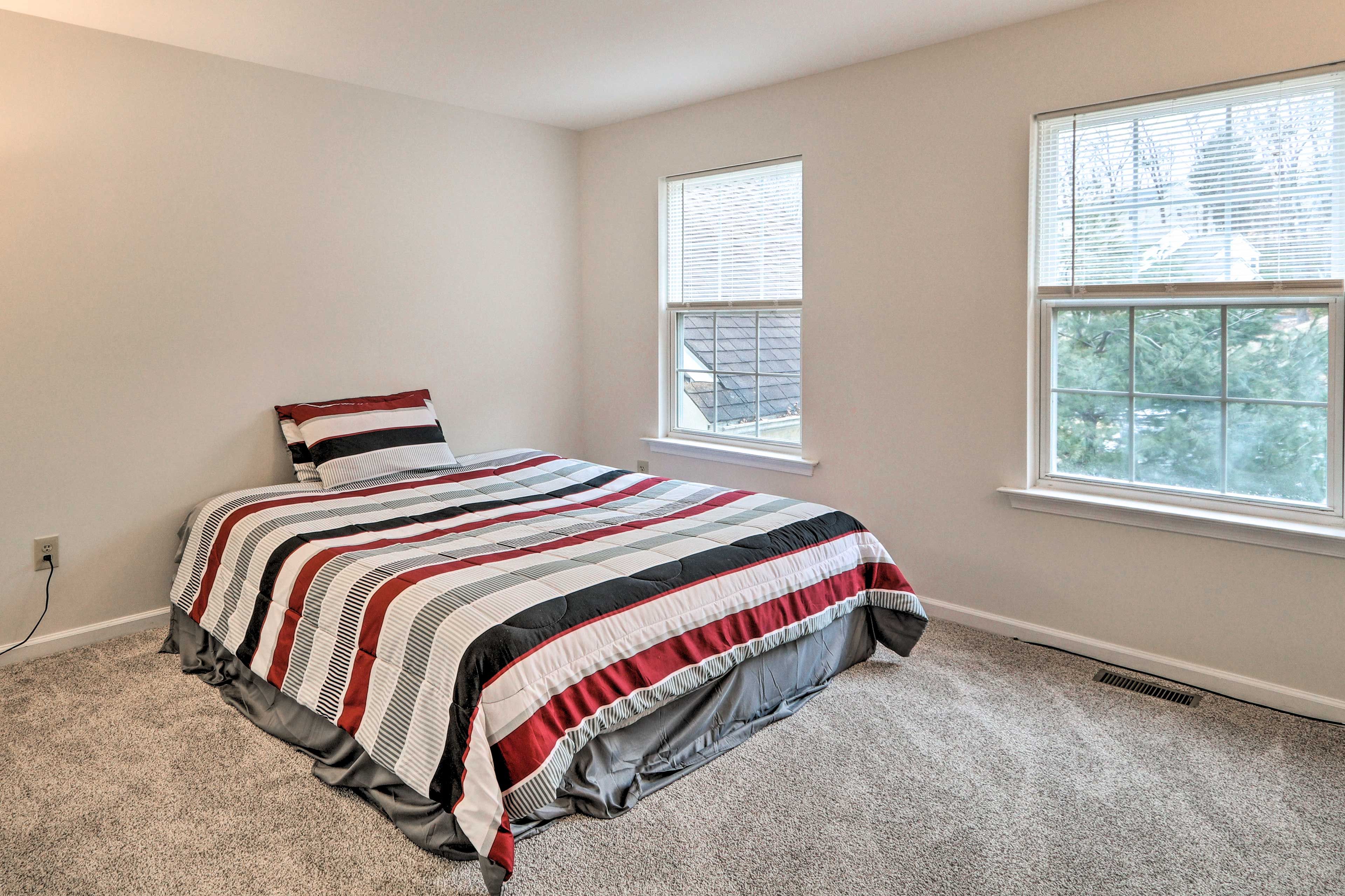Two can sleep in this room.