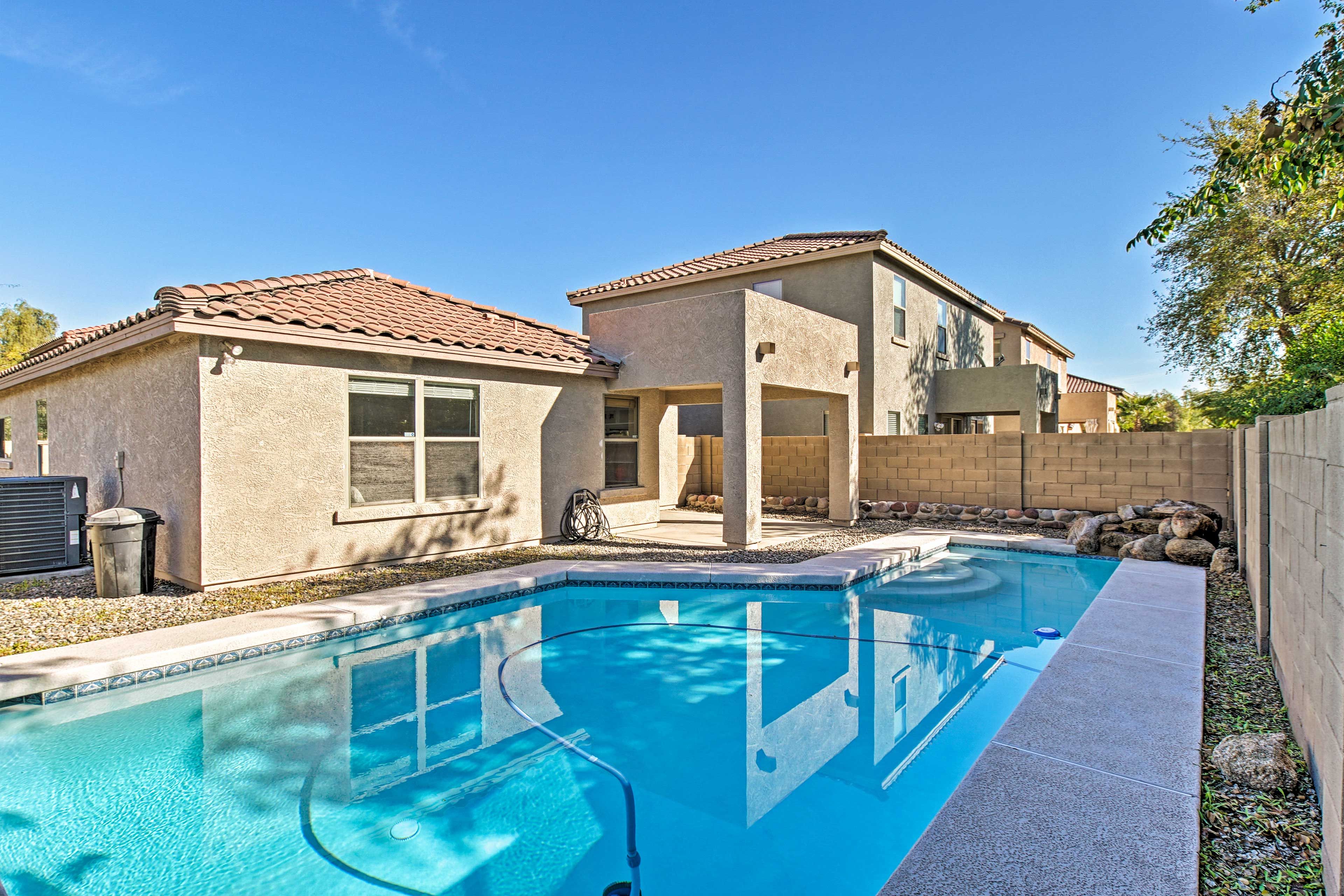 When you're not golfing or hiking, find yourself cooling off in the pool!