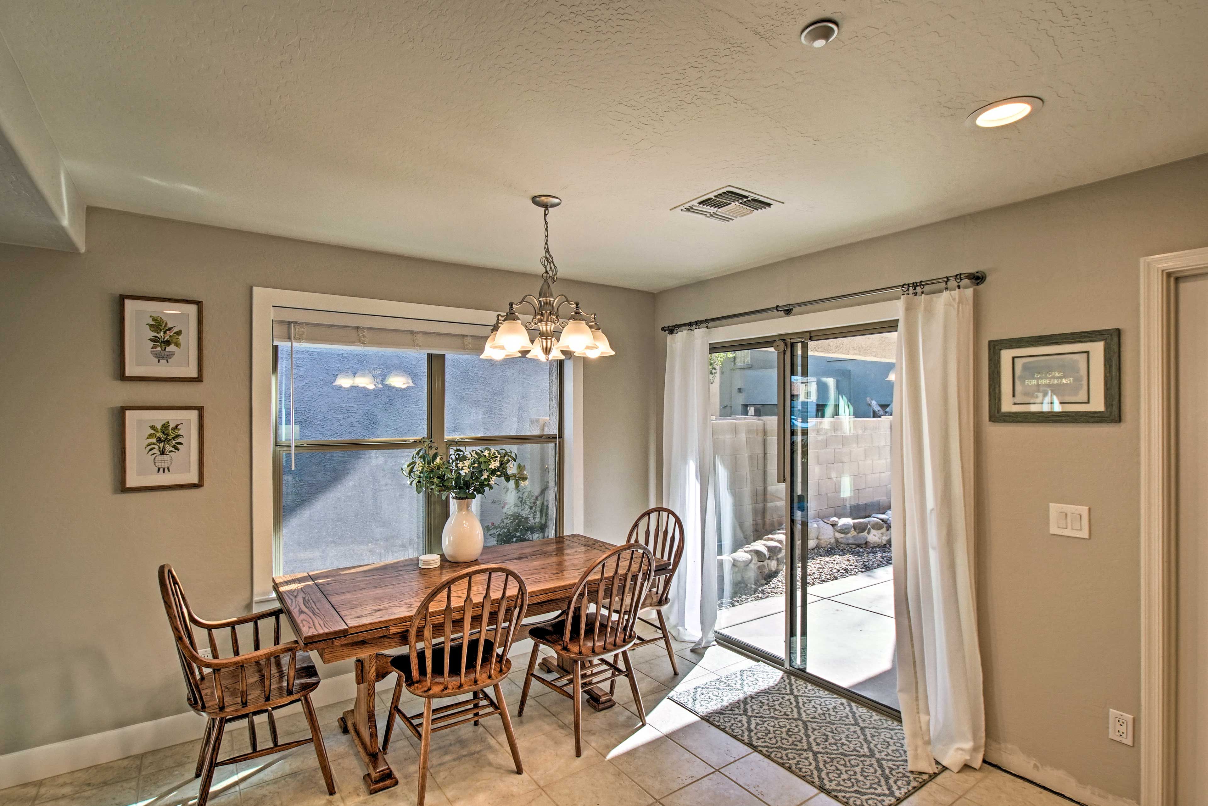Delight in home-cooked meals together each night.