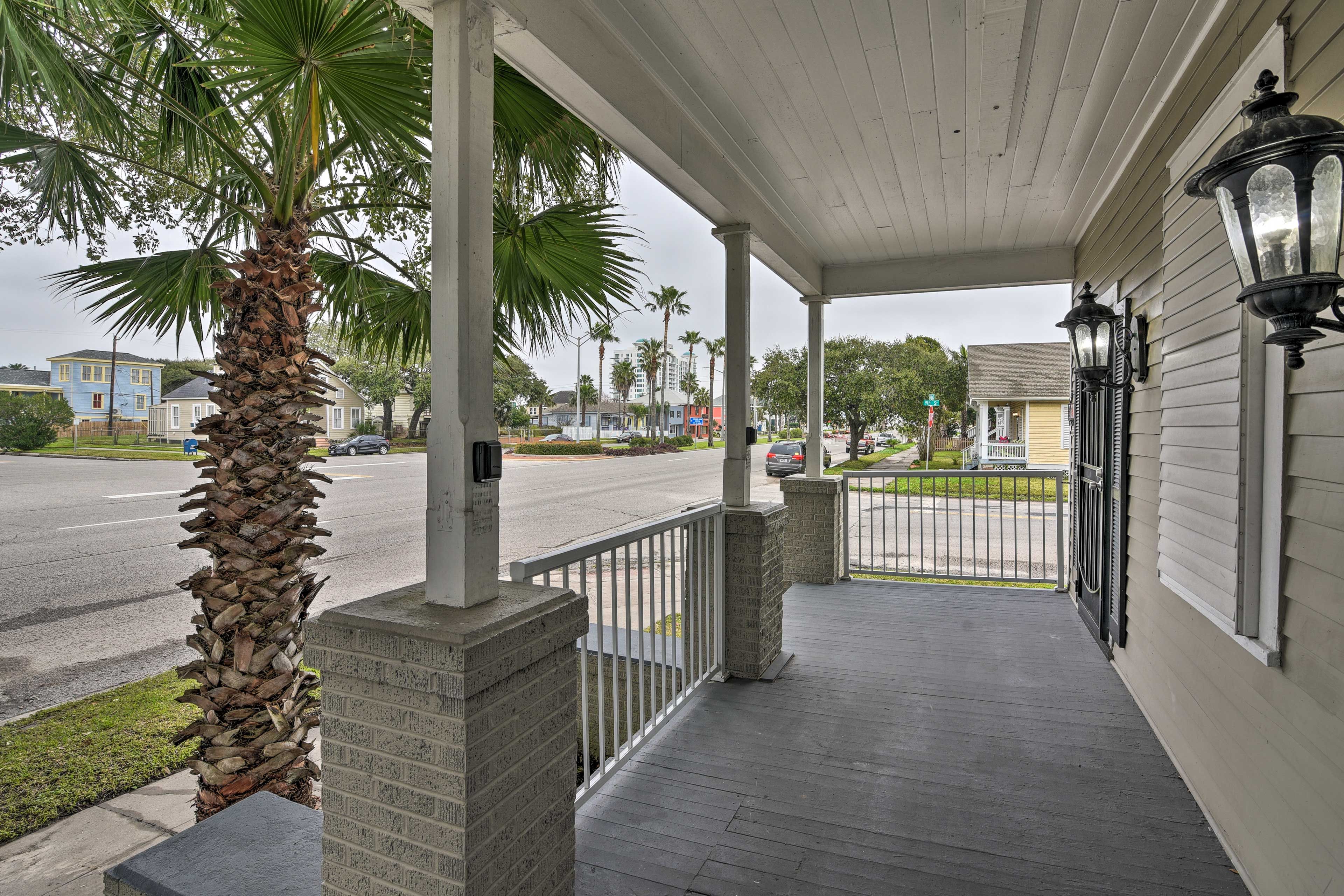 The beach and boardwalk aren't far away!