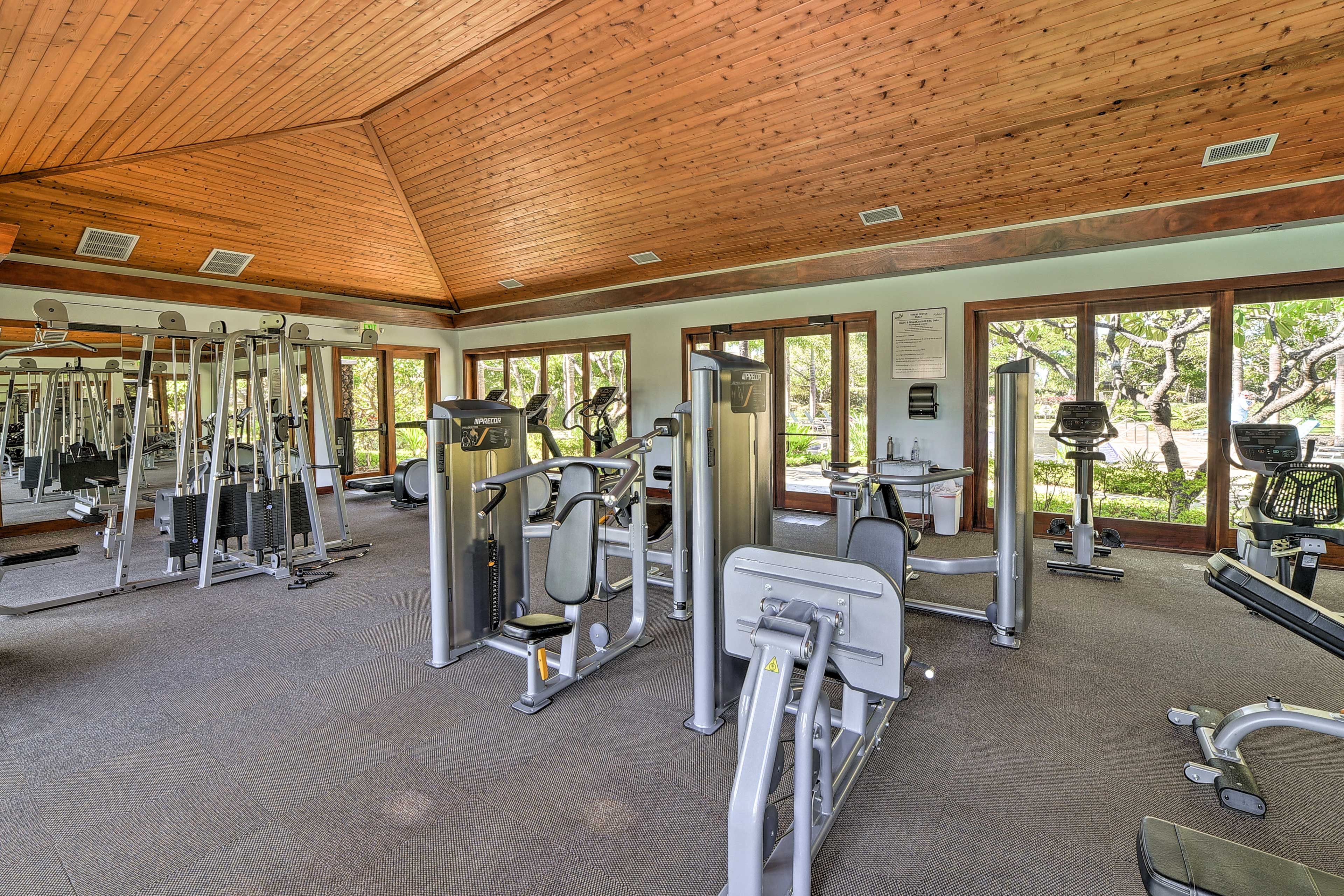 Shared Beach Club Amenities | Fitness Center