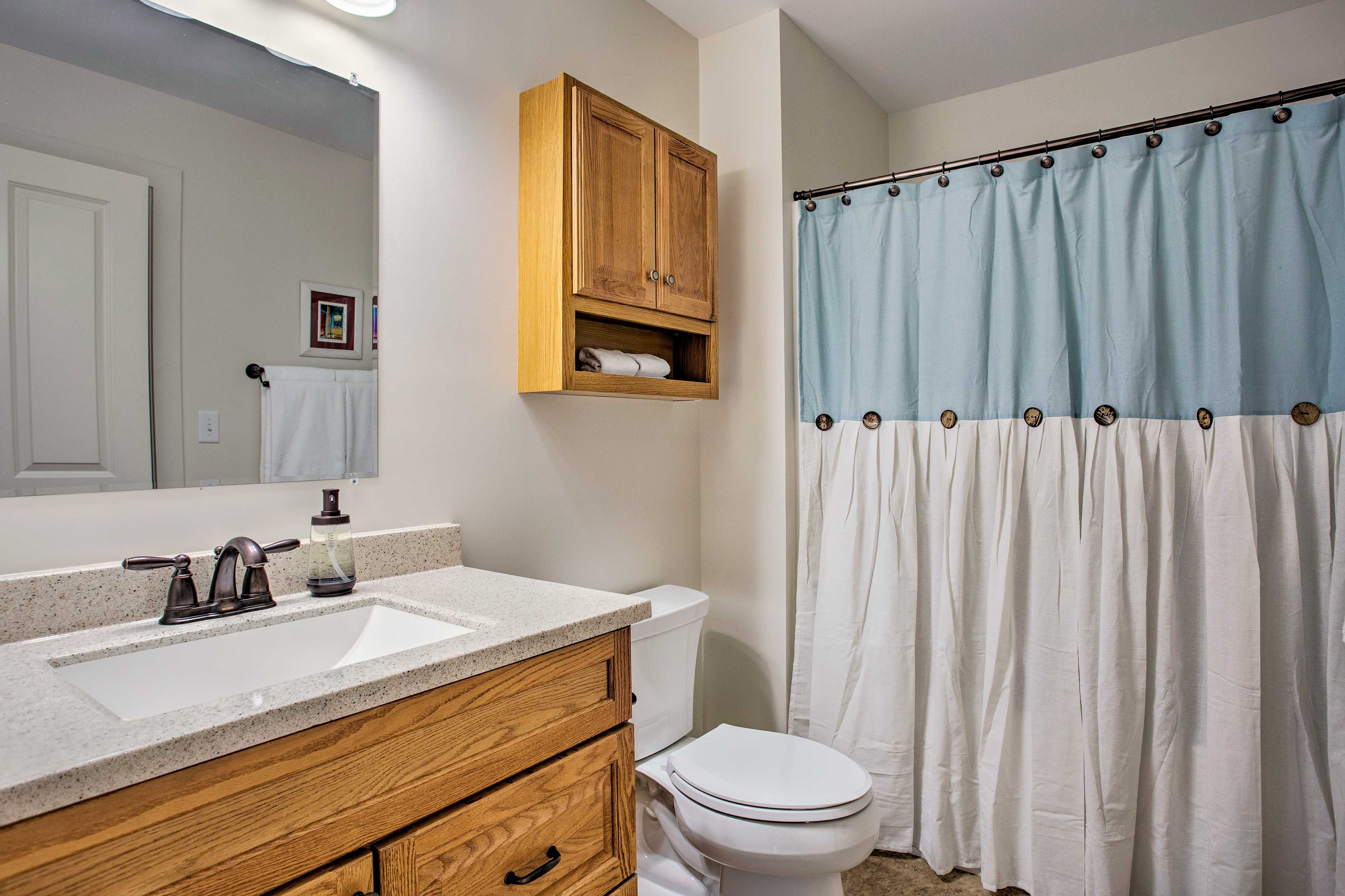 Bathroom | Towels Provided | 2nd Floor