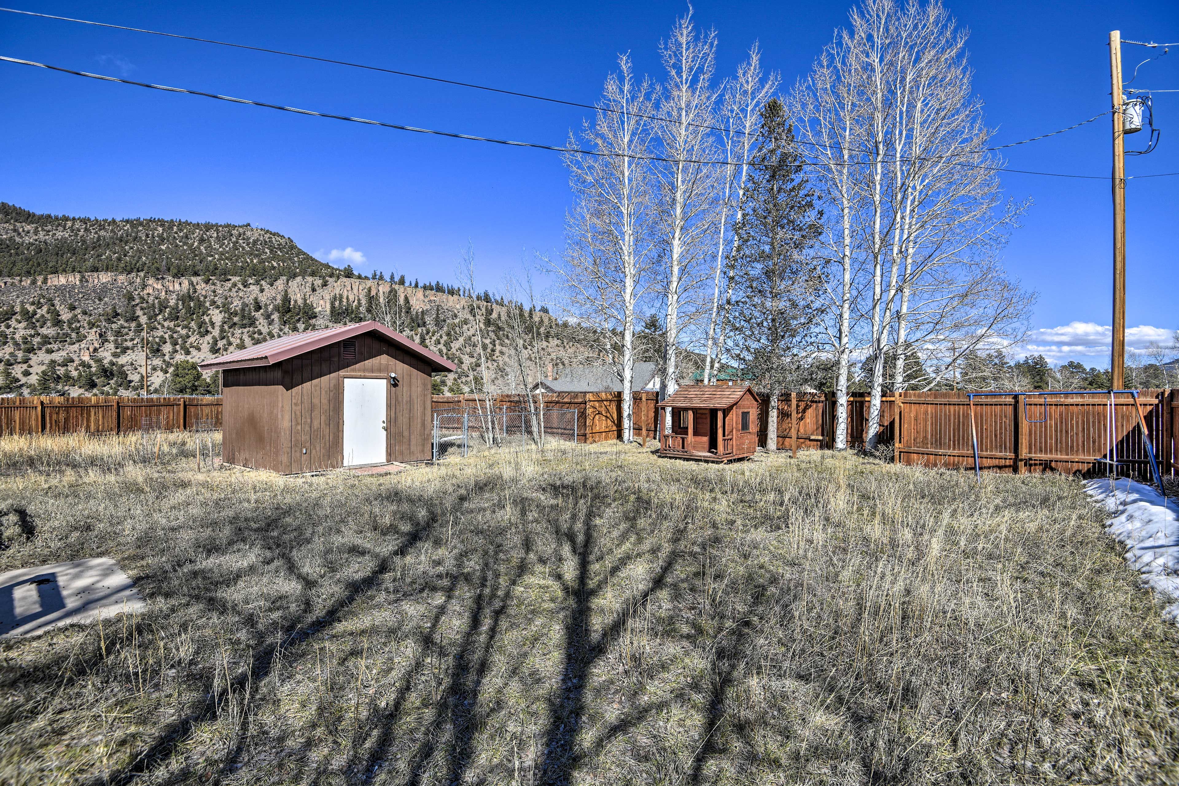 Fenced Backyard