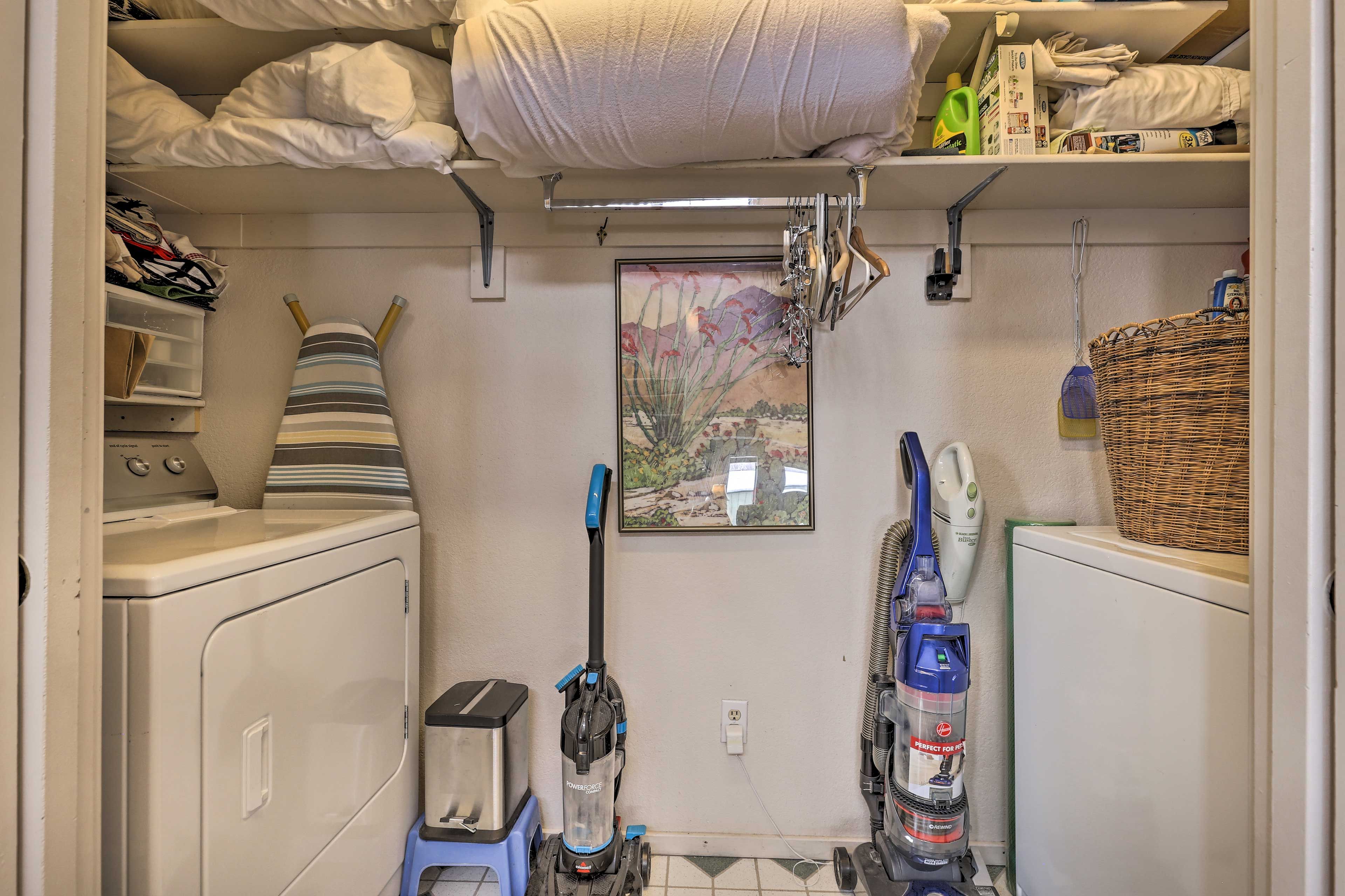 Never fear dirty clothes thanks to this washer/dryer duo.
