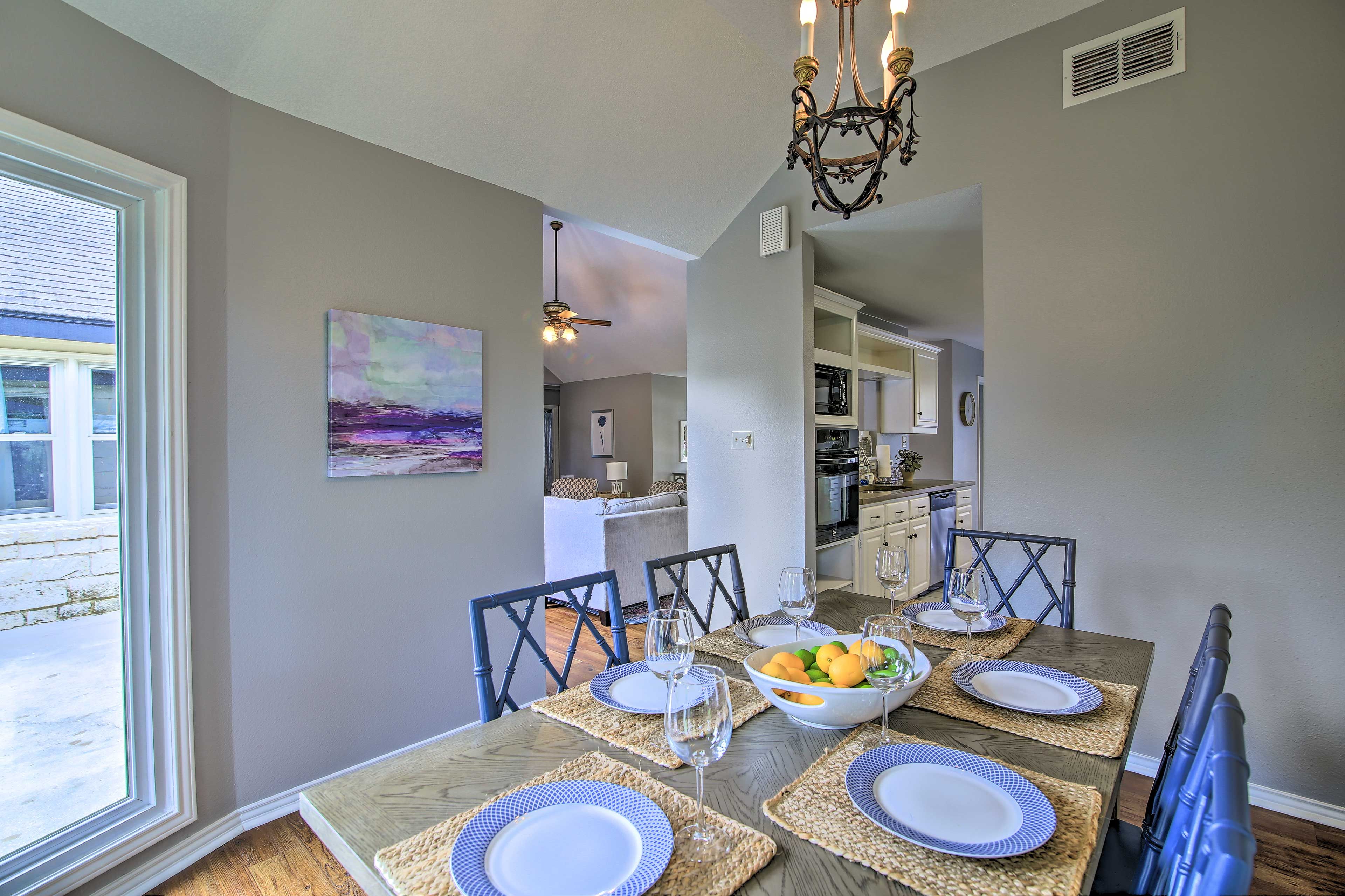 This room is surround by windows for plenty of natural sunlight.